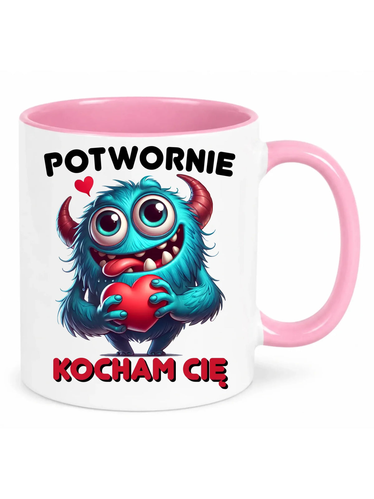 Kubek dla par - Potwornie Kocham Cię W45