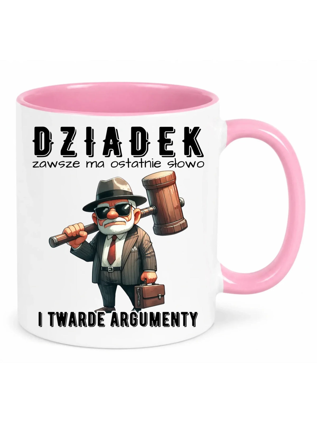 Kubek dla dziadka - Dziadek zawsze ma ostatnie słowo D40