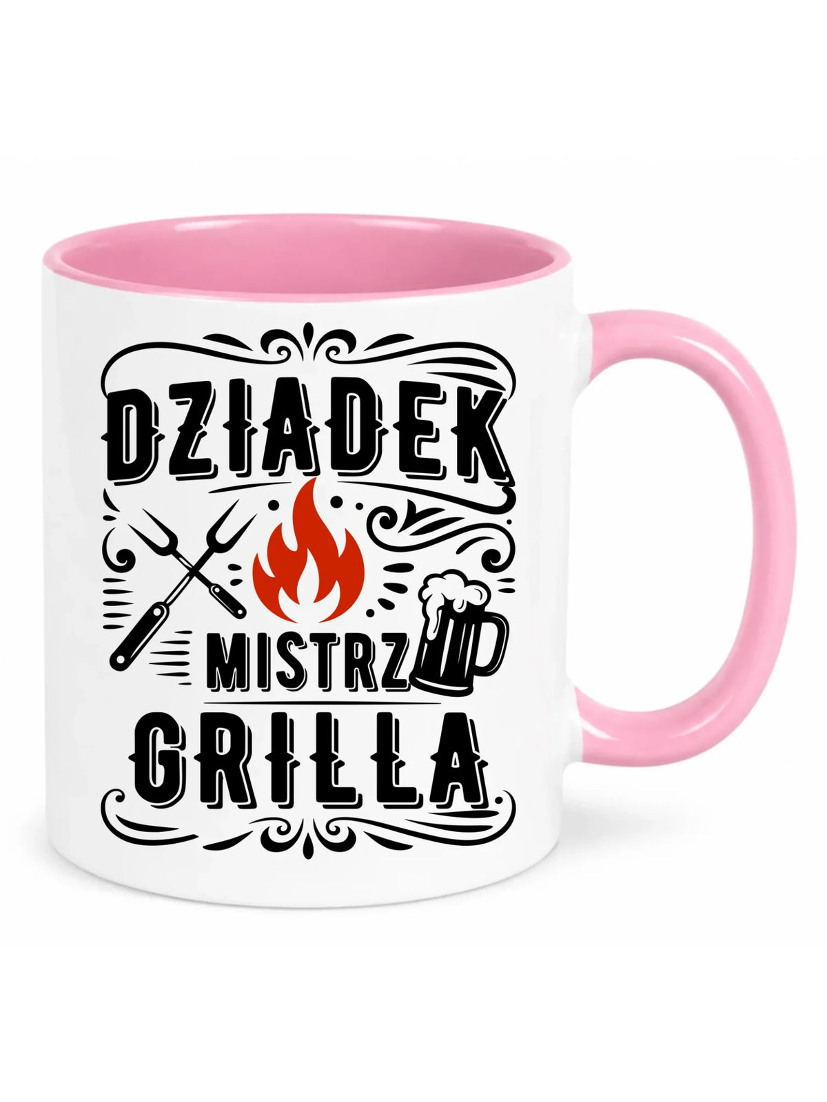 Kubek dla dziadka - Dziadek mistrz grilla D33