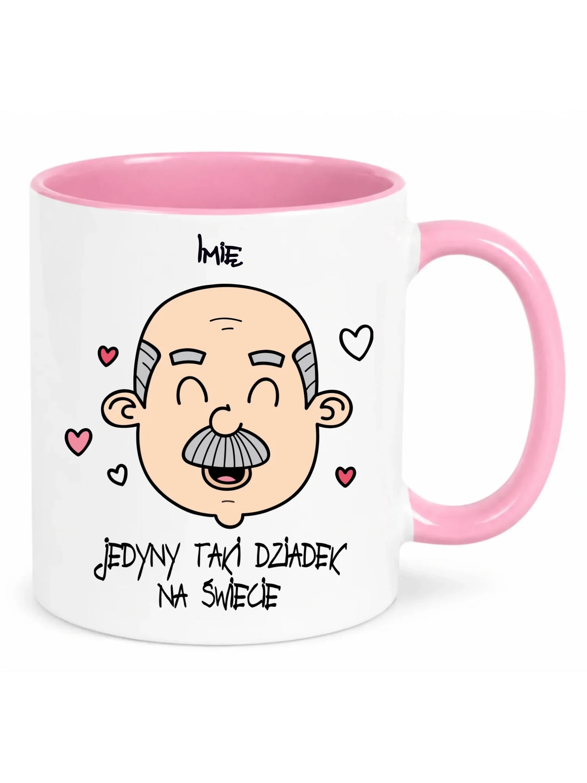 Kubek dla dziadka - Jedyny taki dziadek na świecie - personalizowany D15