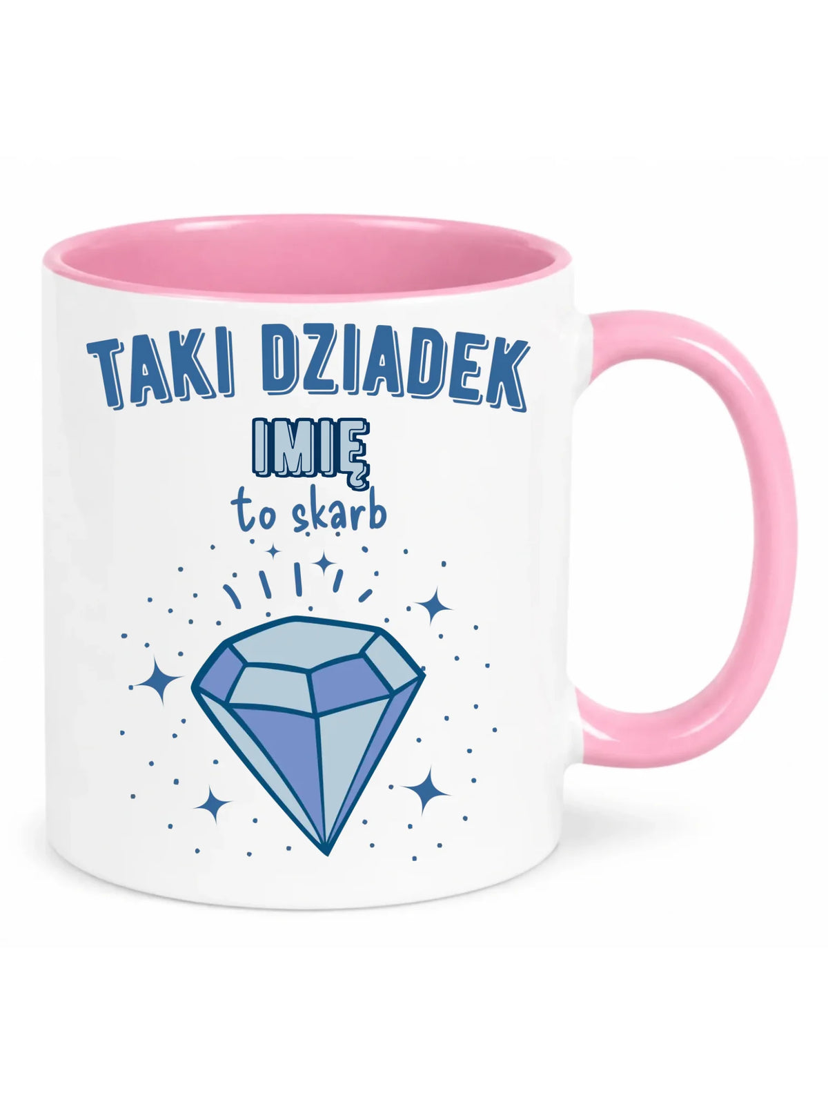 Kubek dla dziadka - Taki Dziadek to skarb - personalizowany D06