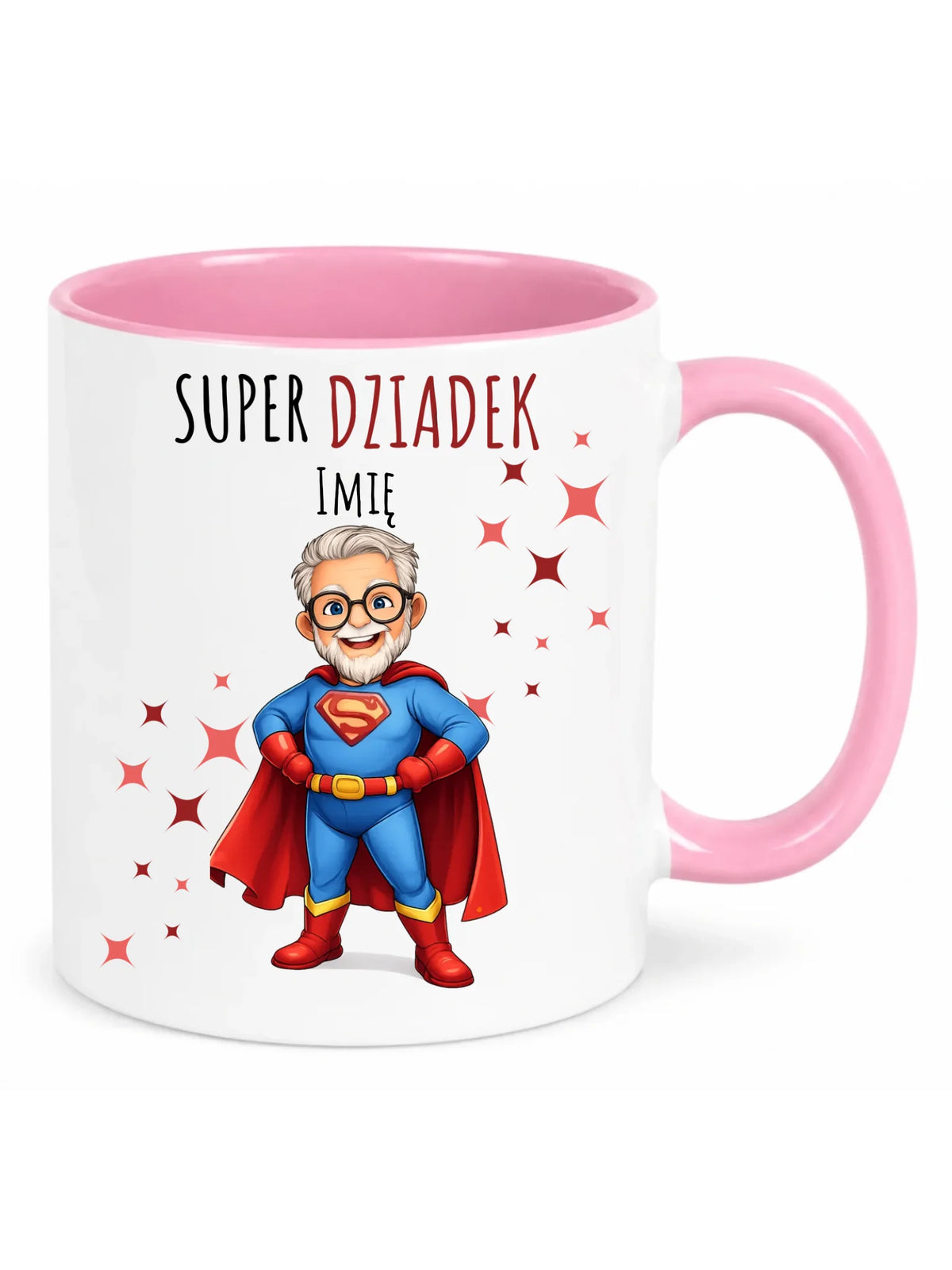 Kubek dla dziadka - Super Dziadek - personalizowany D02