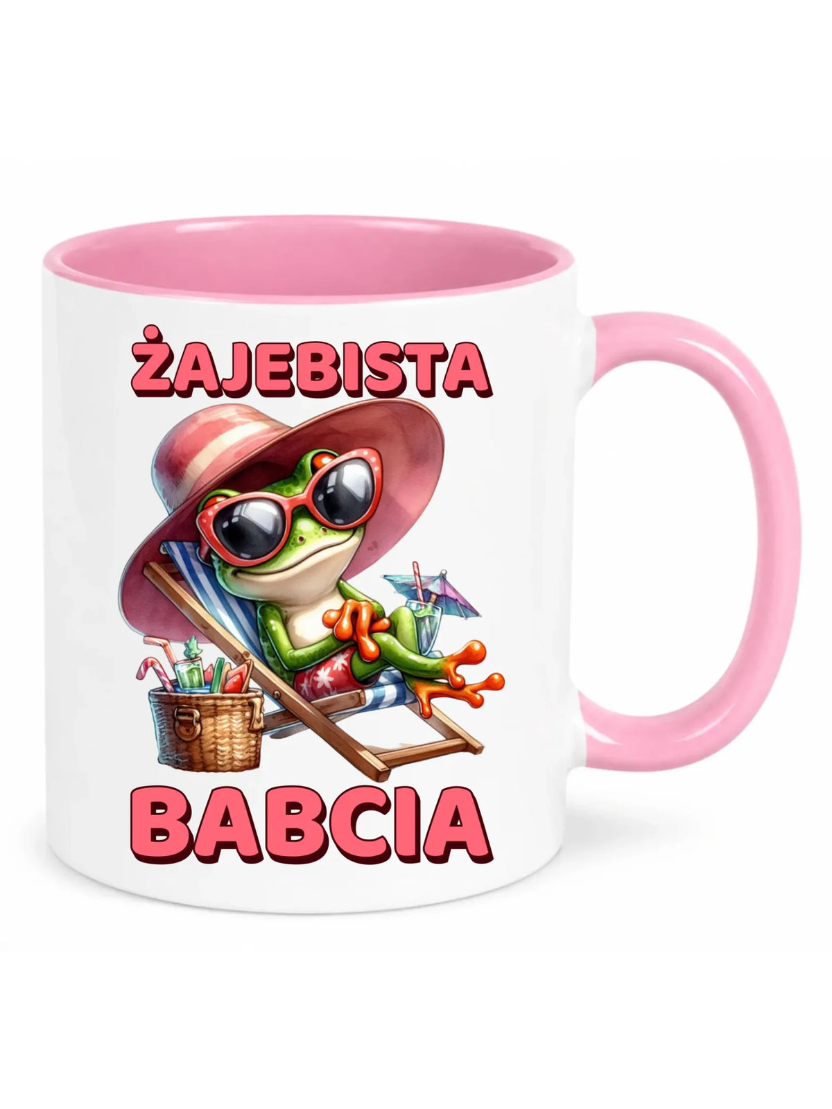 Kubek dla babci - Żajebista Babcia Żaba B27