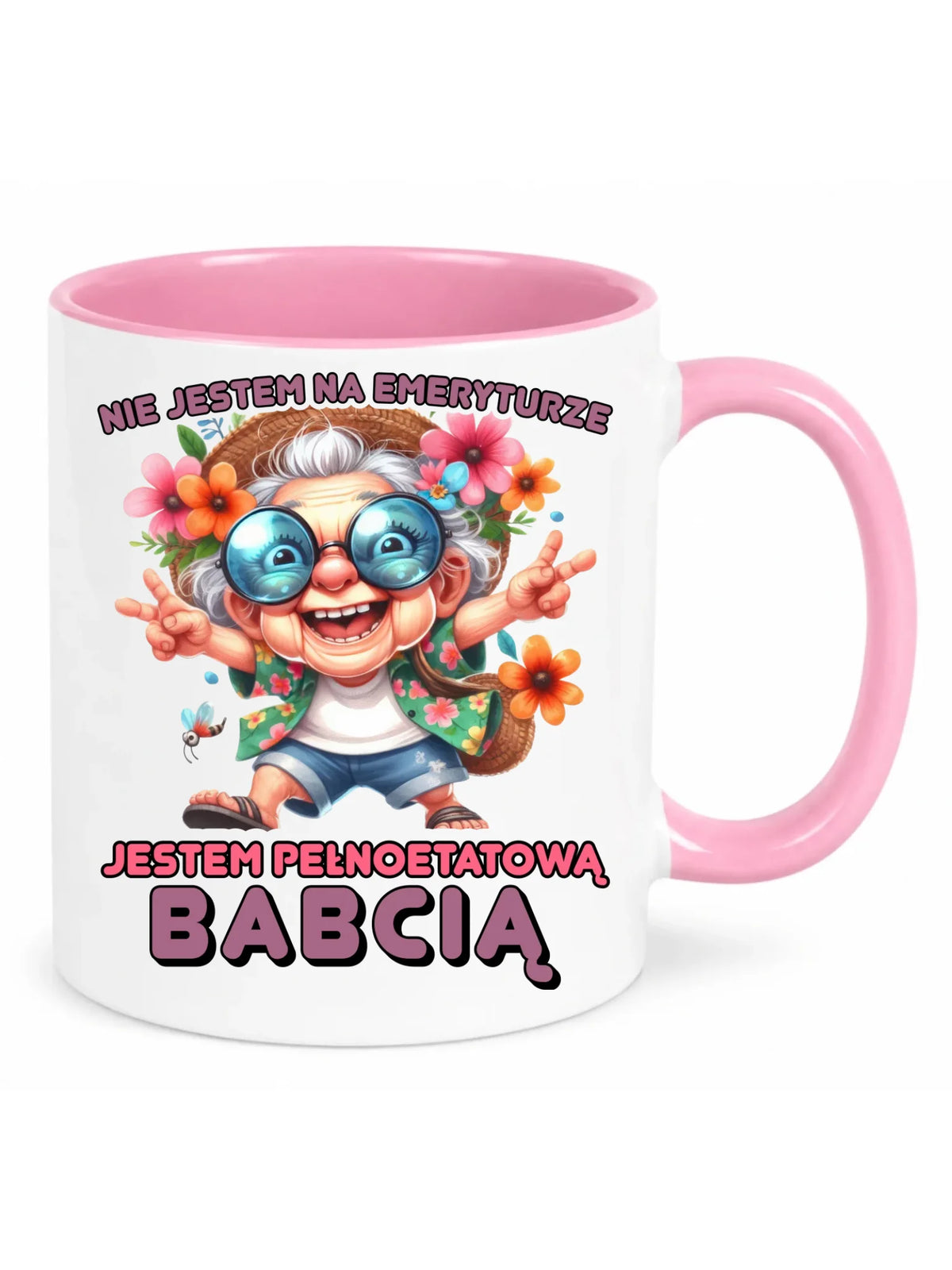 Kubek dla babci - Pełnoetatowa babcia B20