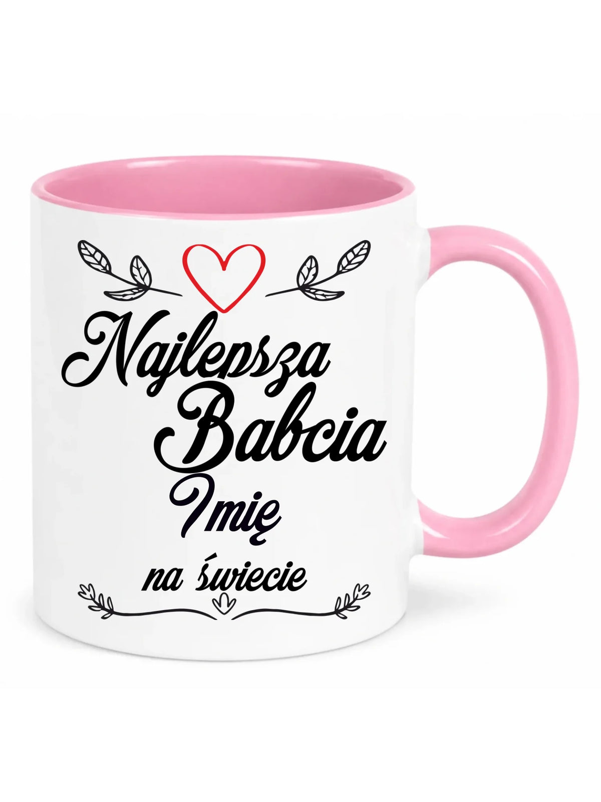 Kubek dla babci - Najlepsza Babcia na Świecie - personalizowany B12