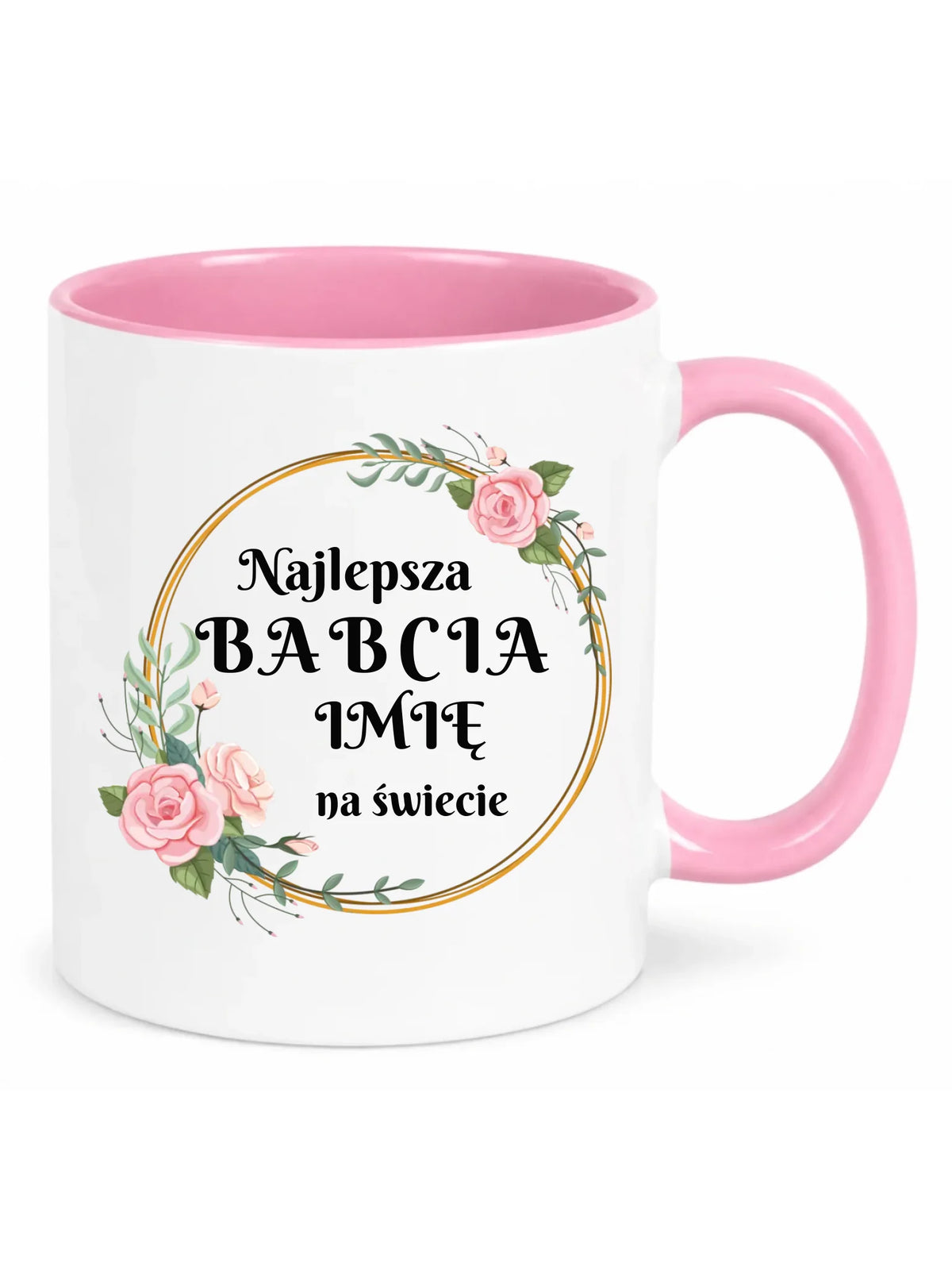 Kubek dla babci - Najlepsza babcia na Świecie - personalizowany B04