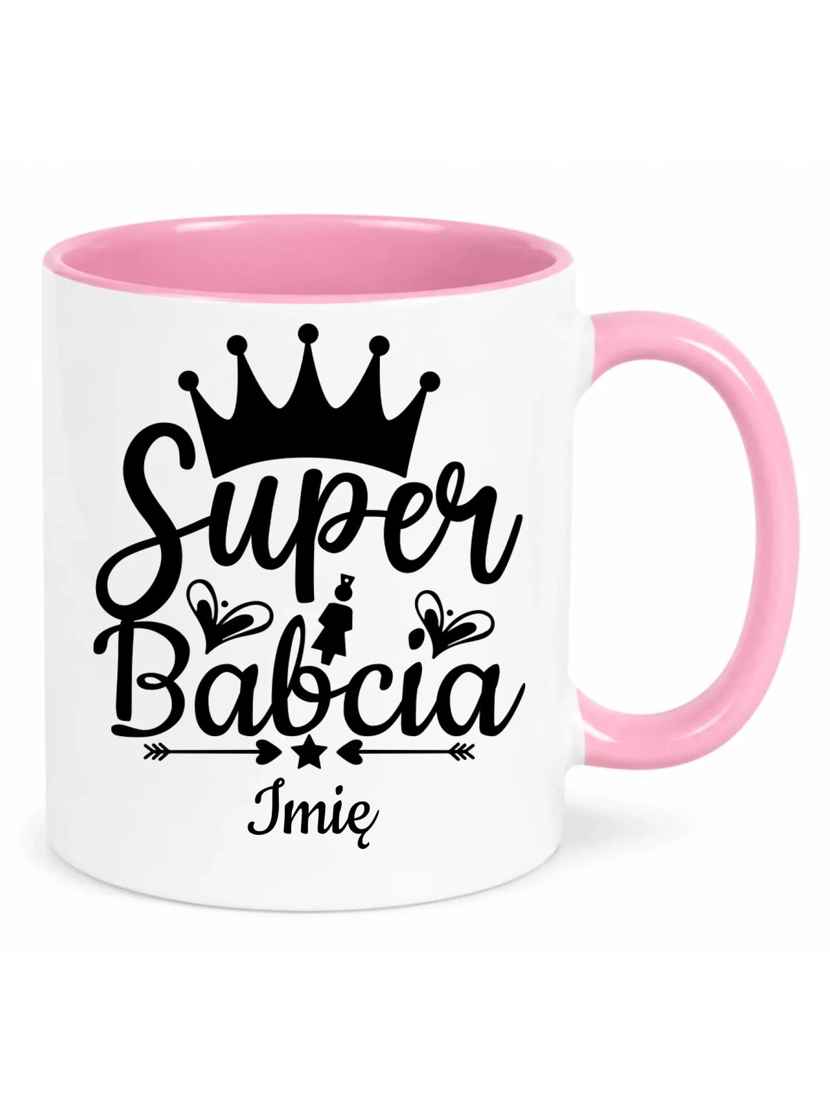 Kubek dla babci - Super Babcia - personalizowany B03