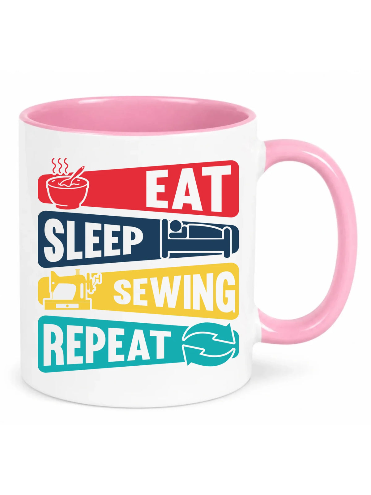 Kubek szyciowy dla krawcowej – Eat sleep sewing repeat HS21