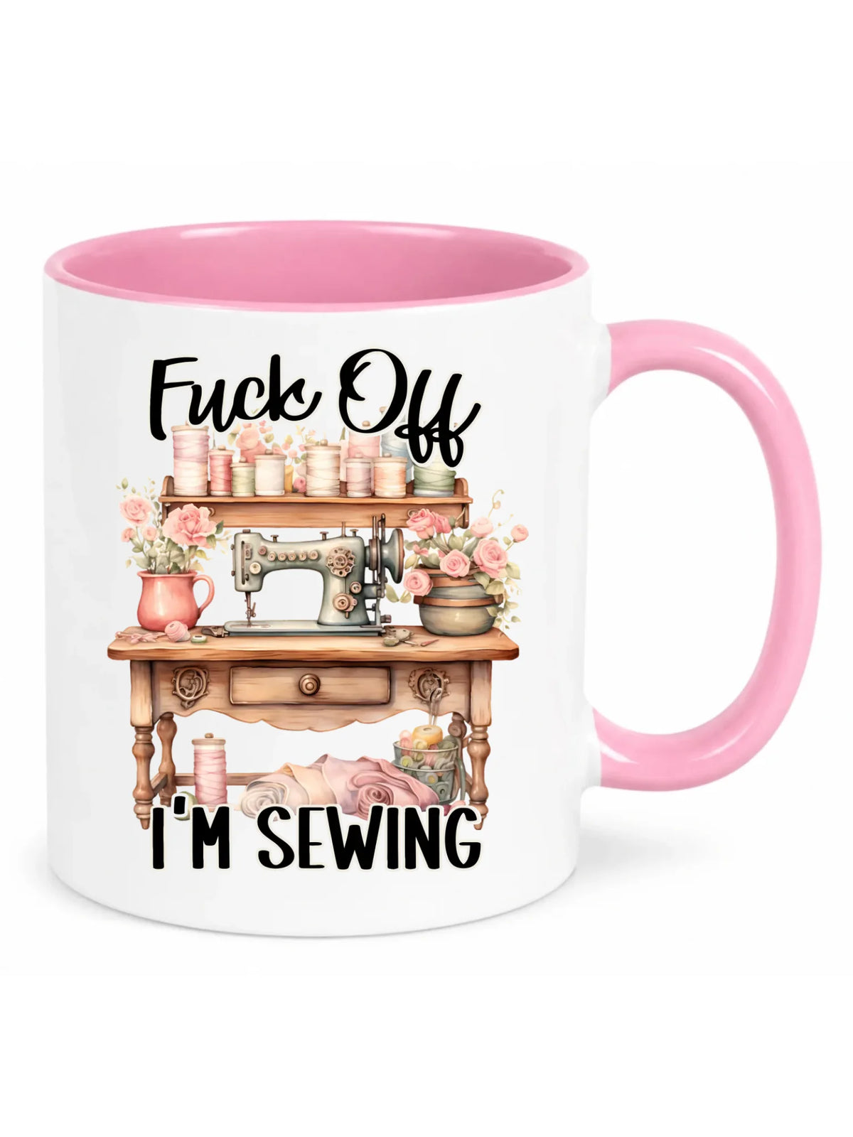 Kubek szyciowy dla krawcowej – Fck off im sewing HS16