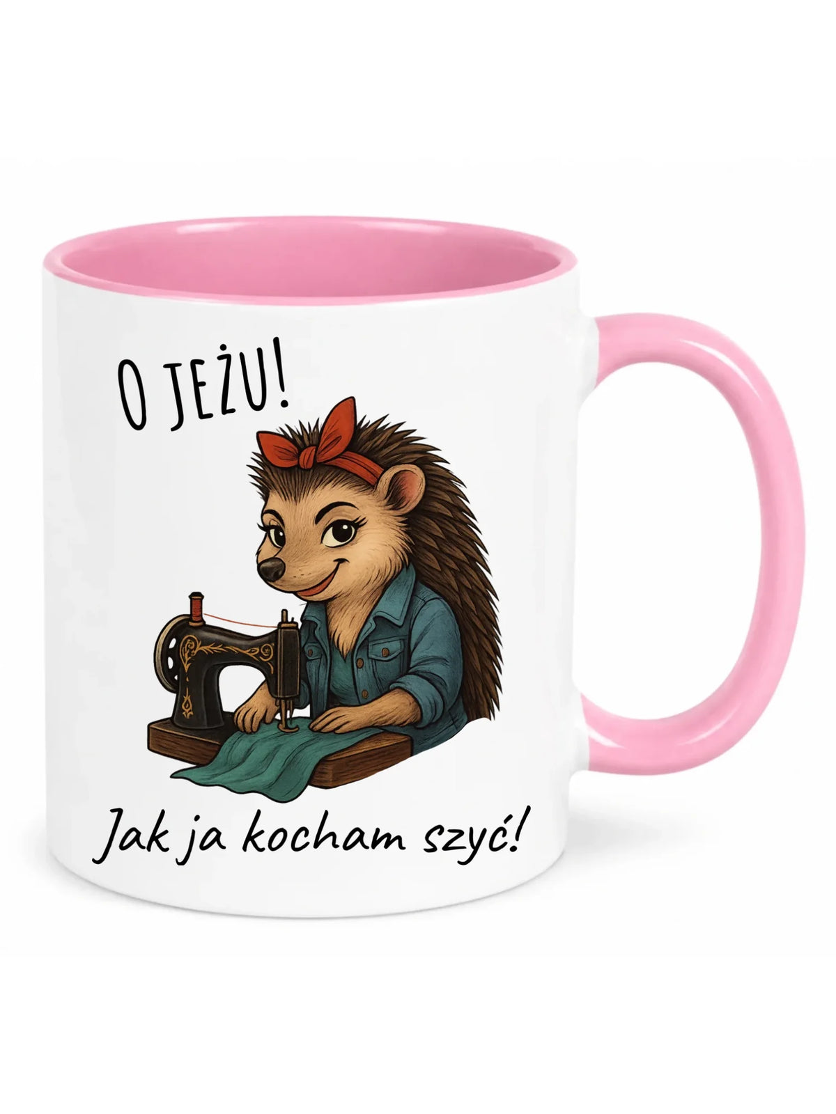 Kubek szyciowy dla krawcowej – O JEŻU! Jak ja kocham szyć! HS09