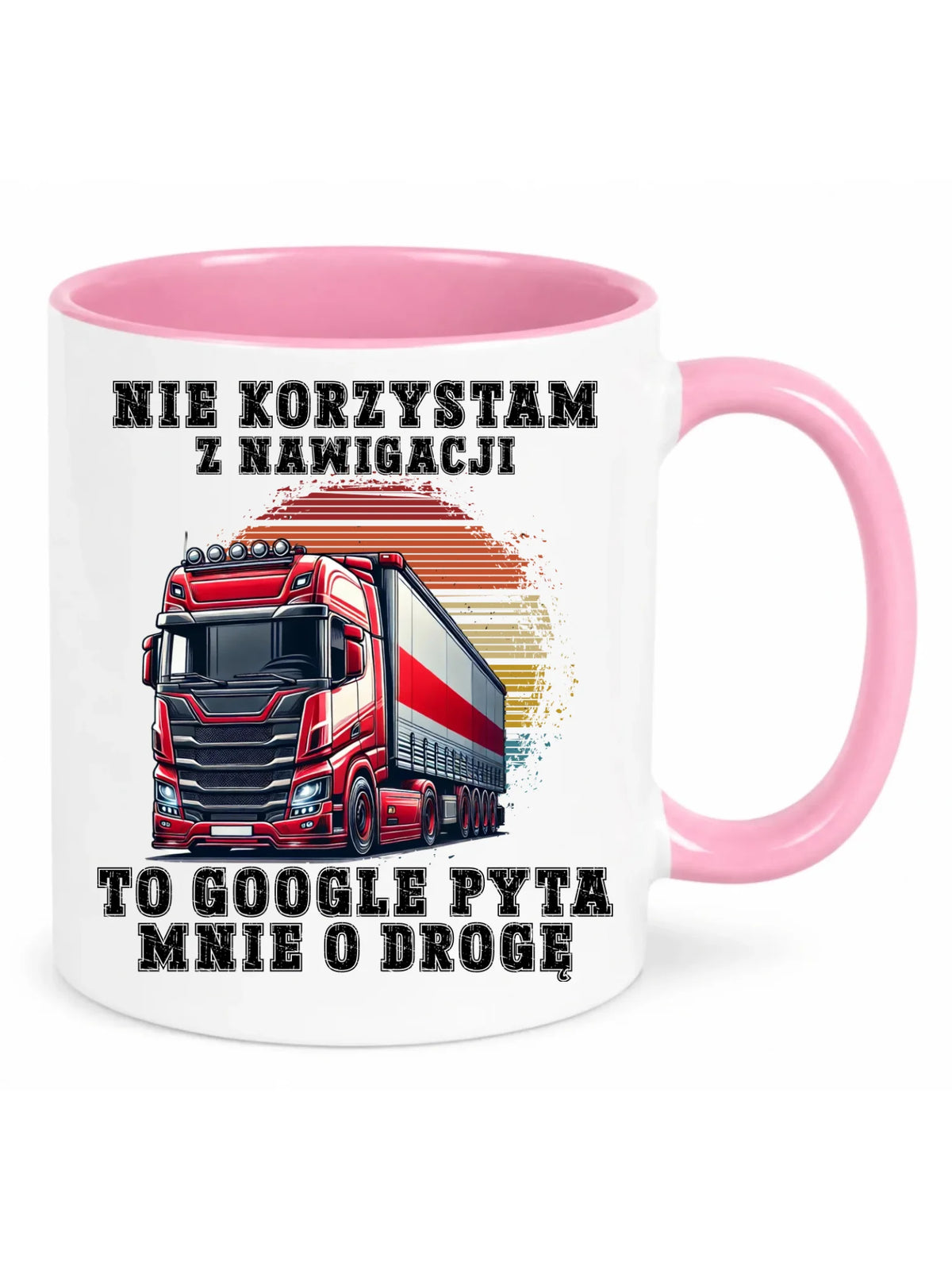 Kubek dla kierowcy ciężarówki - Google pyta mnie o drogę ZKT10