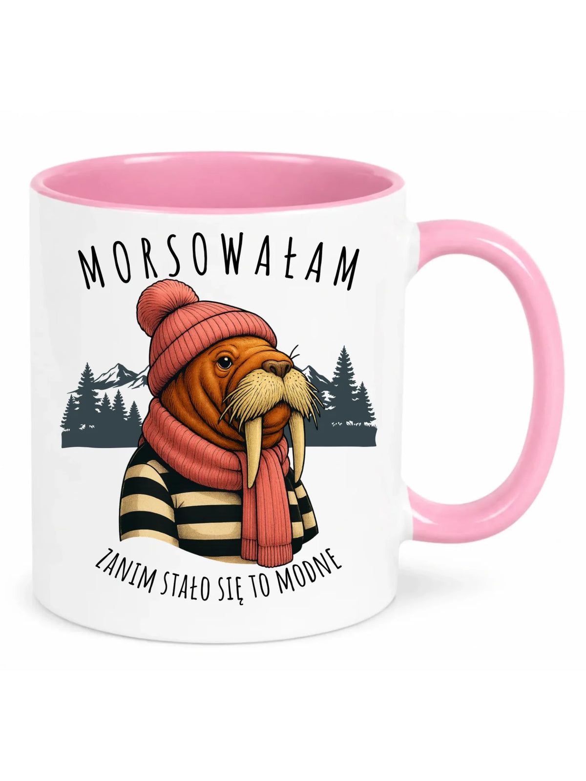 Kubek - prezent dla morsa - Morsowałam zanim stało się to modne - Mors HM21