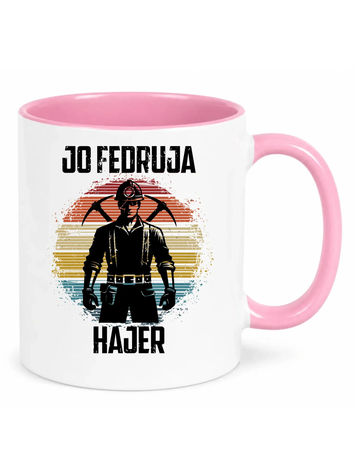 Kubek - prezent dla górnika - Jo fedruja Hajer G26
