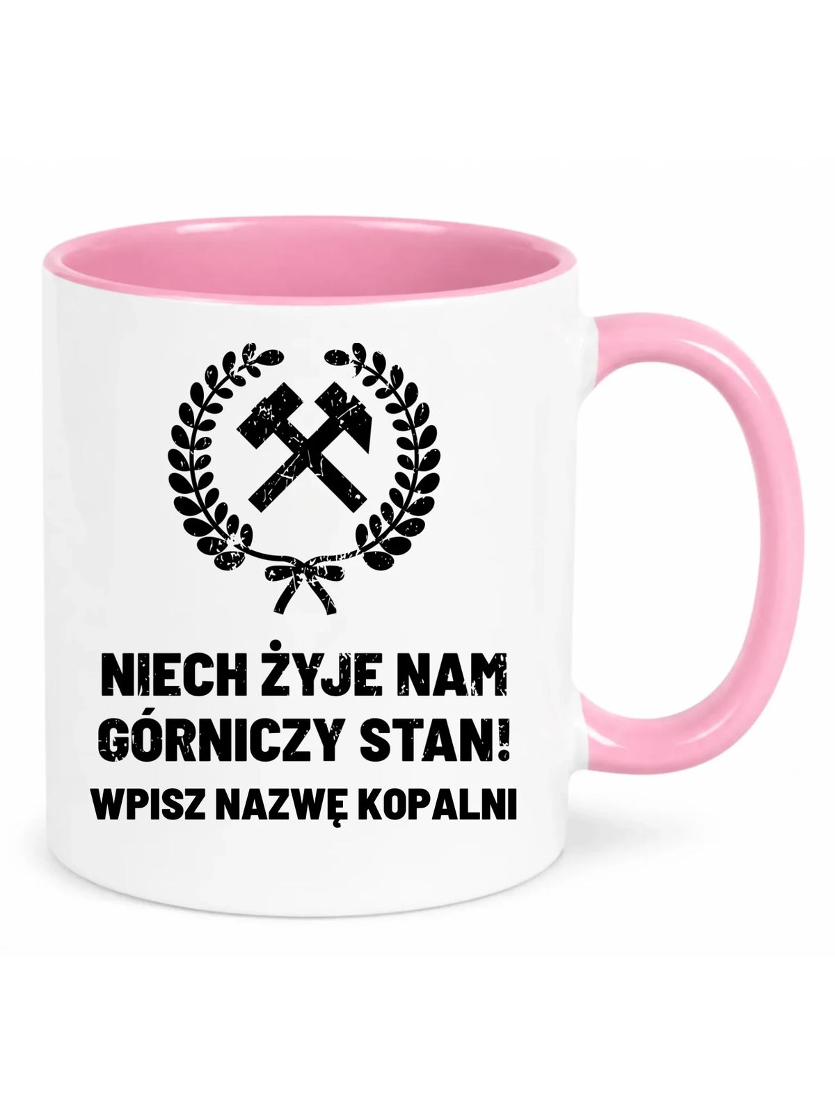 Kubek - prezent dla górnika - Niech żyje nam górniczy stan - personalizowany G24