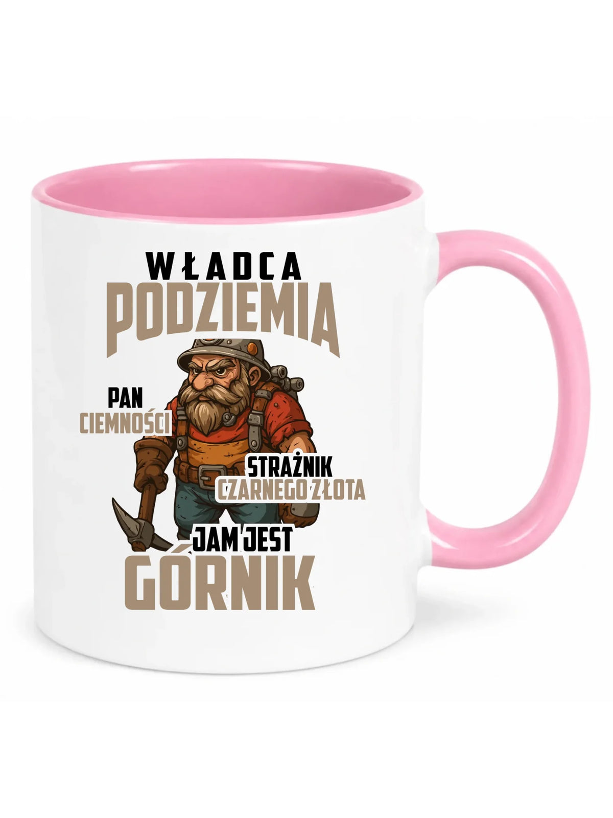 Kubek - prezent dla górnika - Władca podziemia Górnik G20