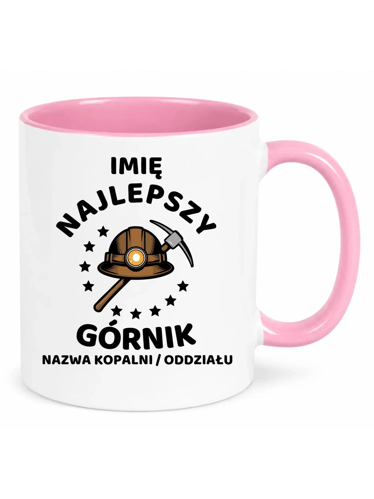 Kubek - prezent dla górnika - Najlepszy górnik - personalizowany G23