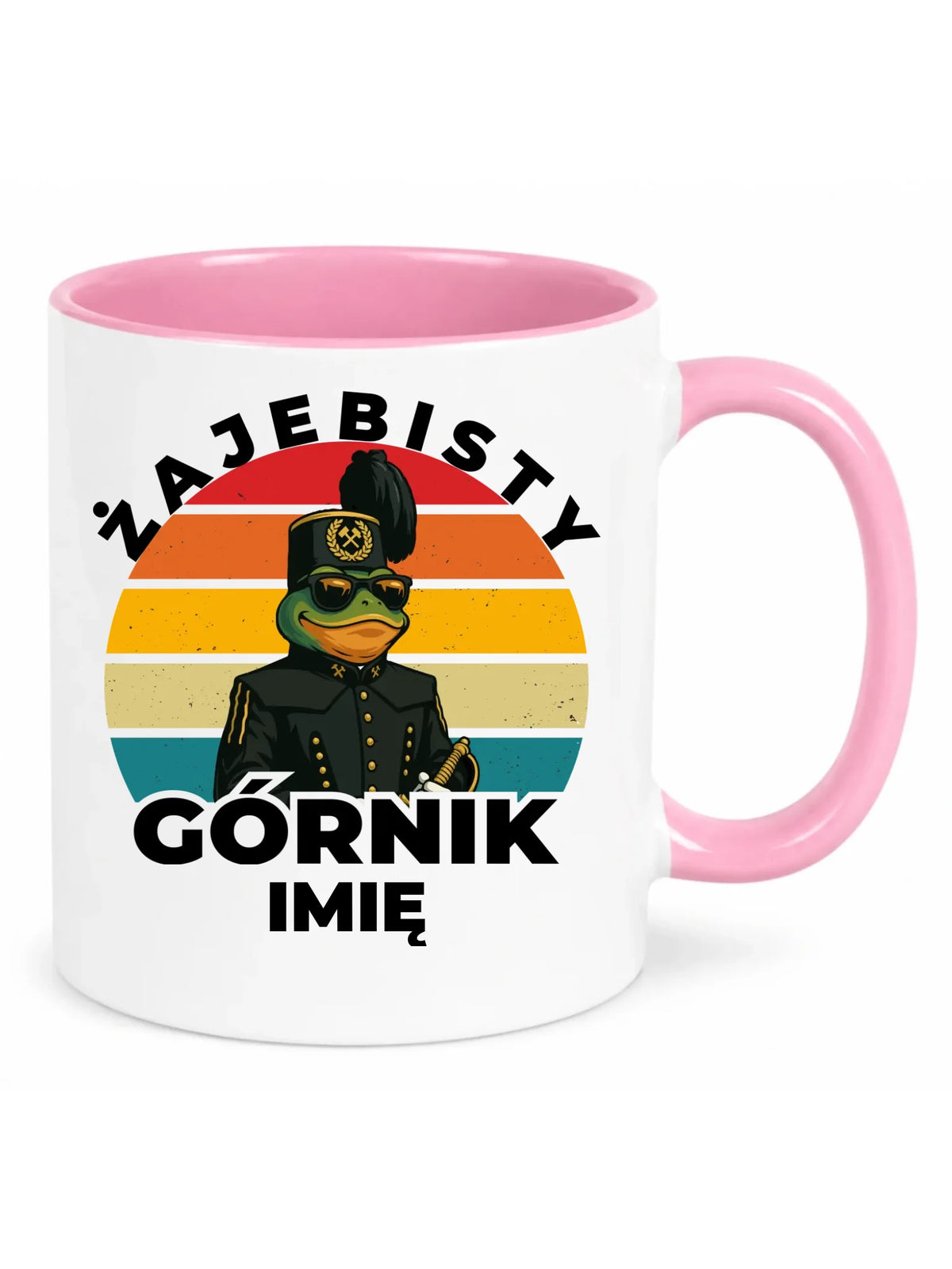 Kubek - prezent dla górnika - Żajebisty górnik - personalizowany G19