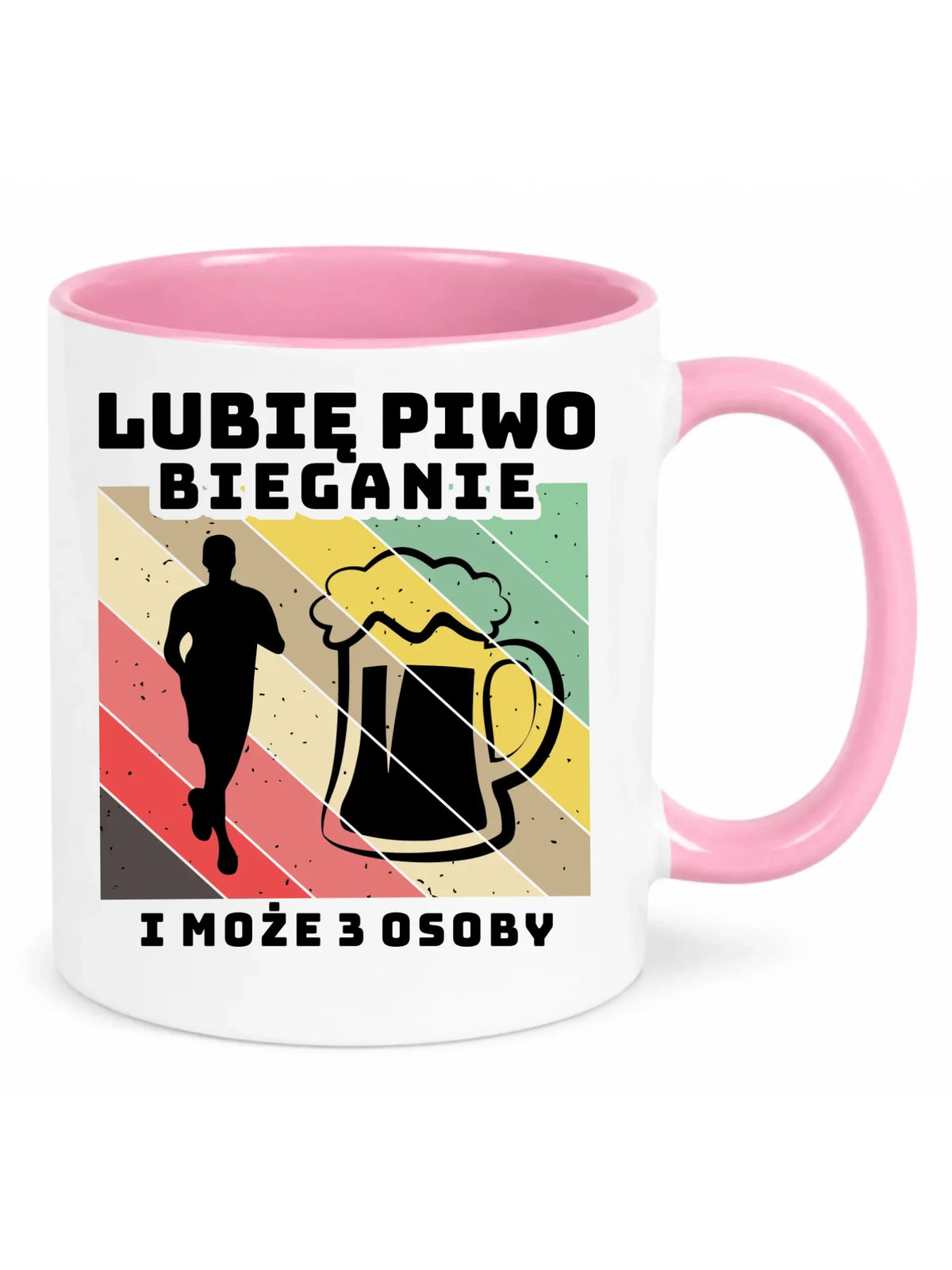 Kubek dla biegacza - Lubię piwo bieganie HB01