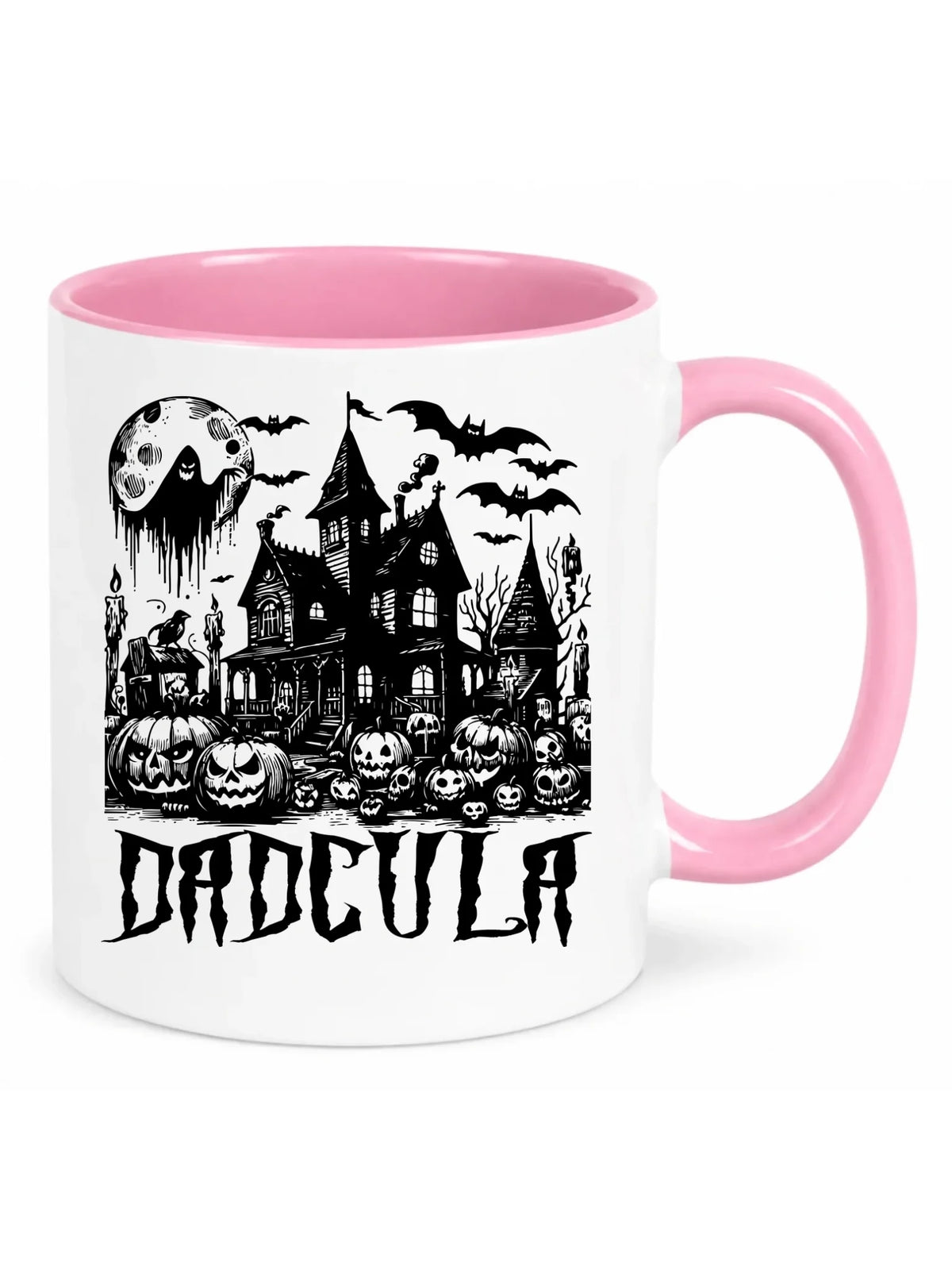 Kubek halloweenowy dla taty -  Upiorny dom - Dadcula HL19