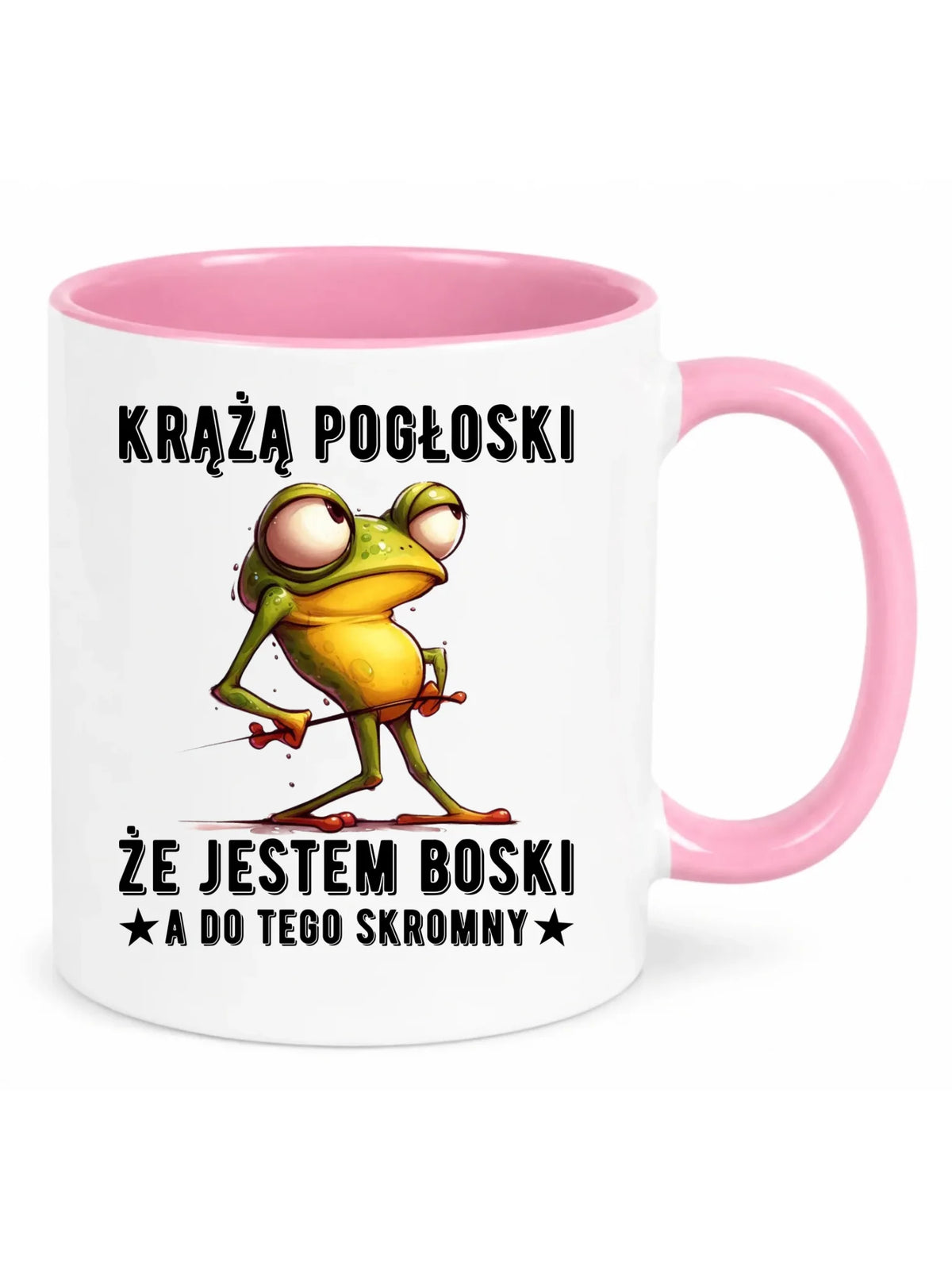 Kubek - prezent dla chłopaka - Jestem boski DCH15