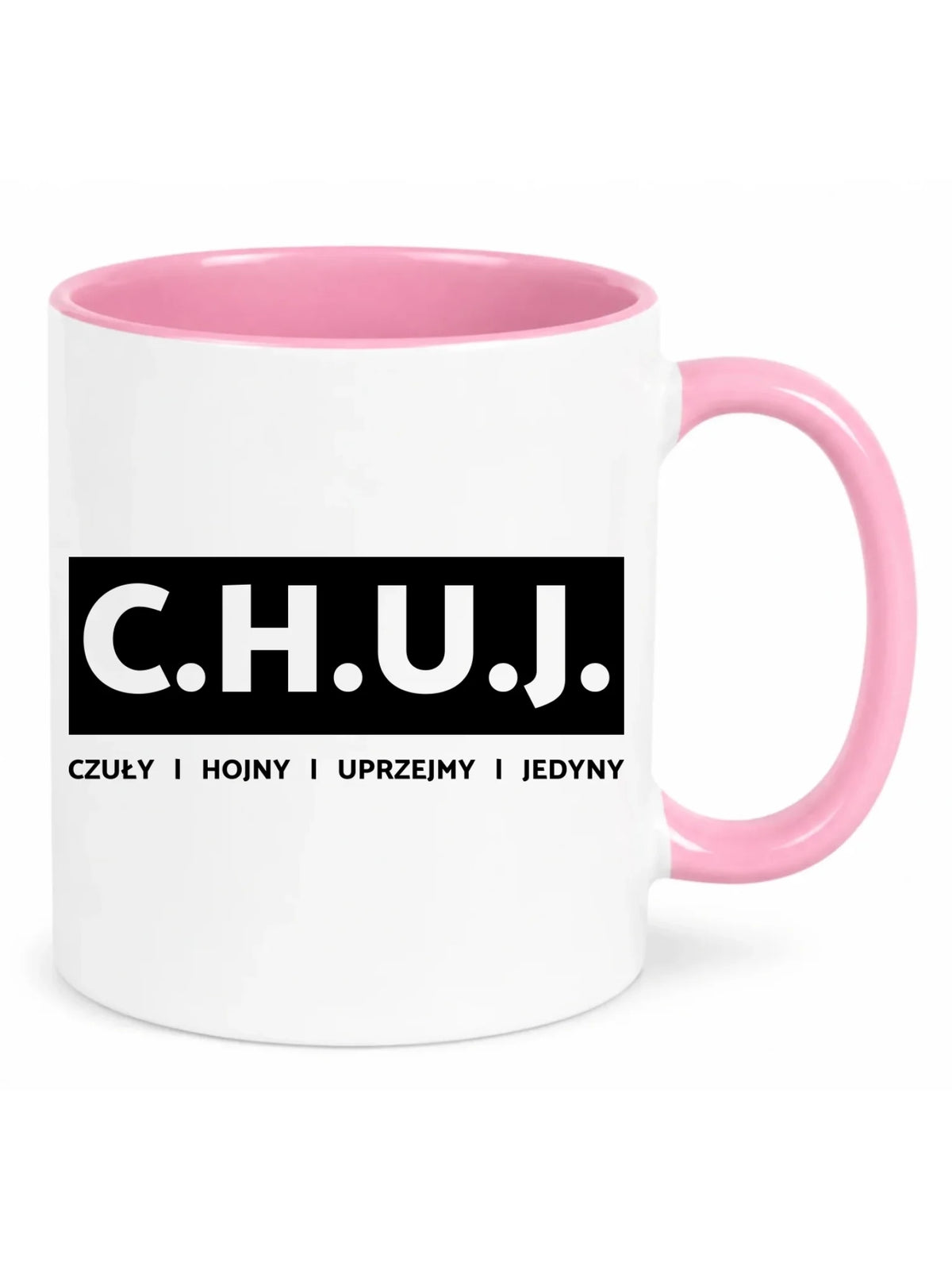 Kubek - prezent dla kolegi na Dzień Chłopaka przyjaciela - C.H.U.J. - bez cenzury DCH12