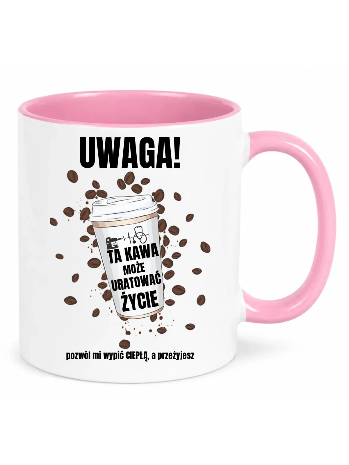 Kubek dla medyka - Ta kawa może uratować życie ZL05