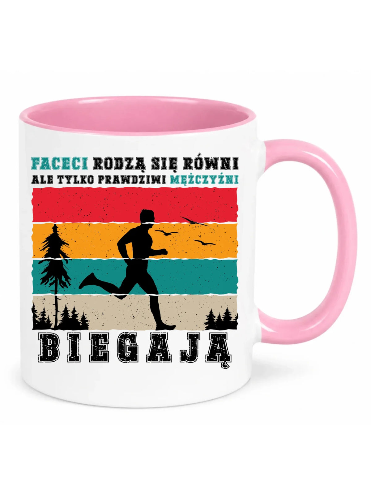 Kubek dla biegacza - Prawdziwi mężczyźni biegają HB02