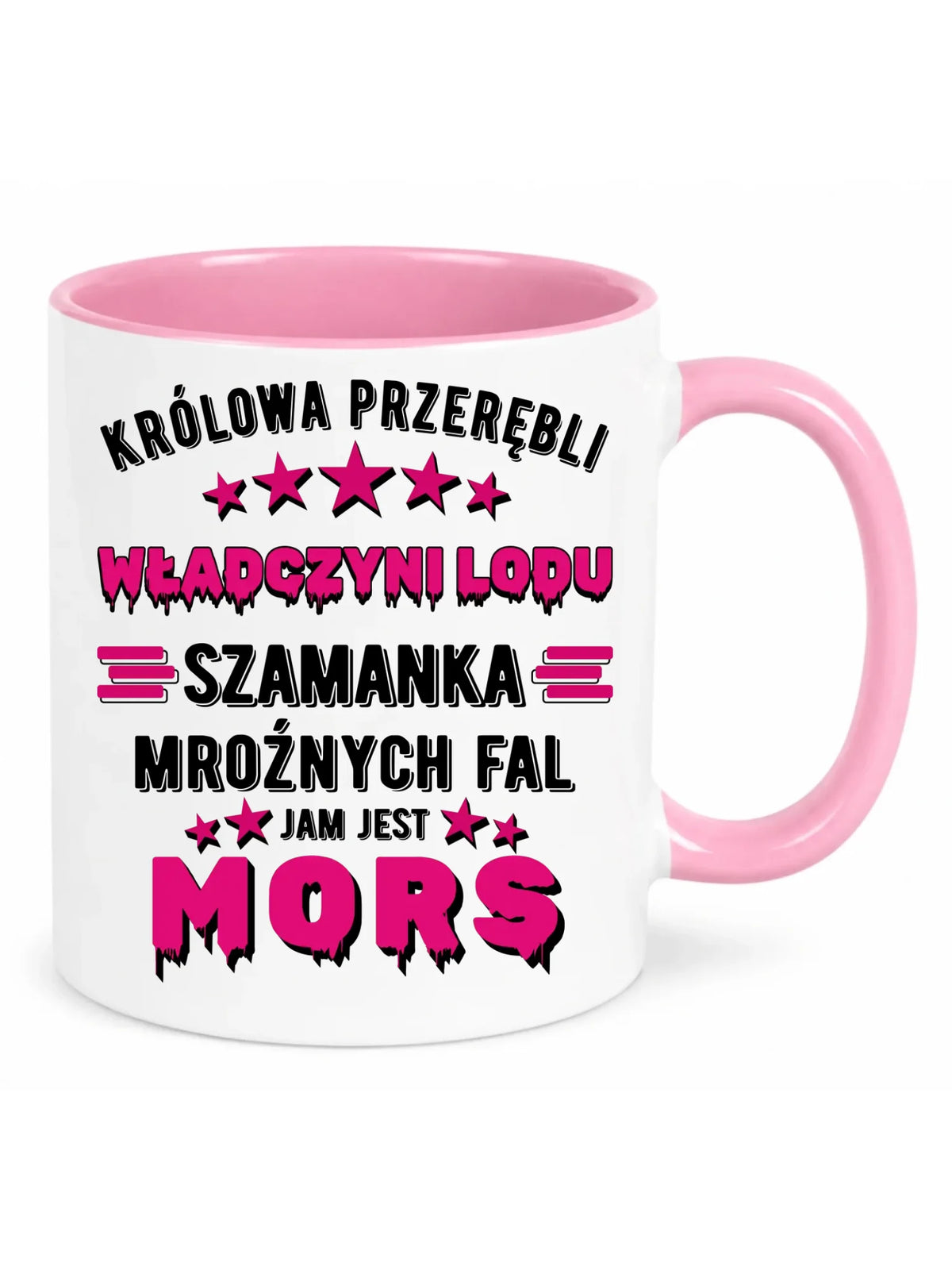 Kubek - prezent dla morsa - Królowa przerębli Jam jest mors HM17