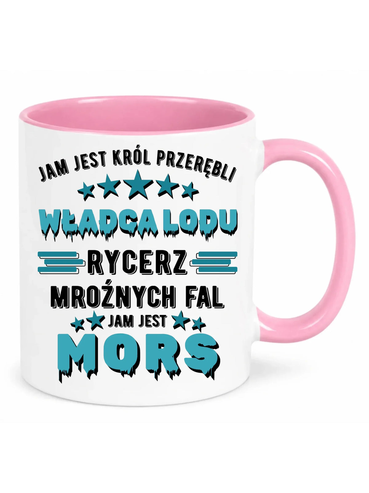 Kubek - prezent dla morsa - Jam jest Król przerębli Jam jest mors HM13