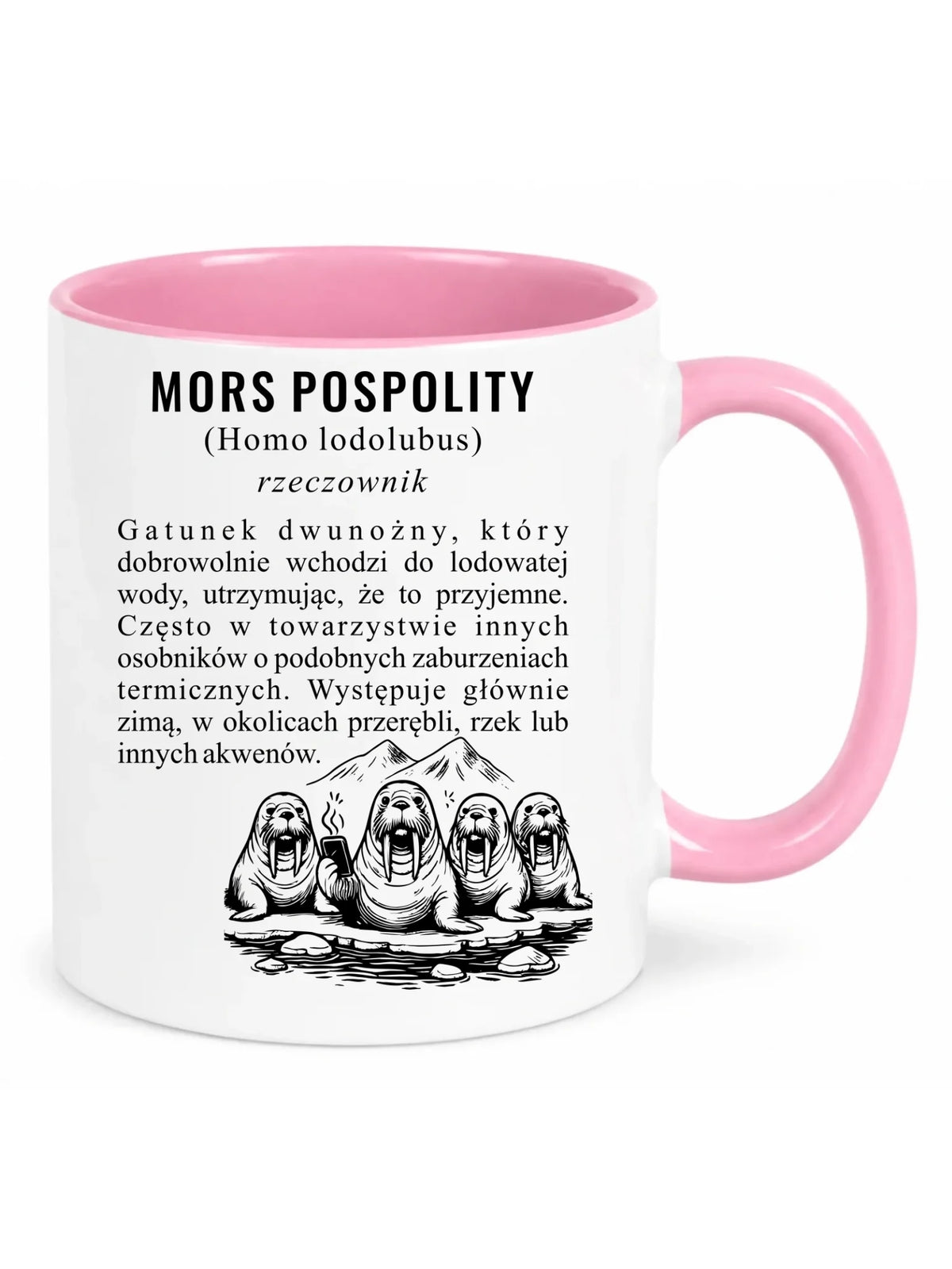 Kubek - prezent dla morsa - Mors pospolity [Homo lodolubus] HM12