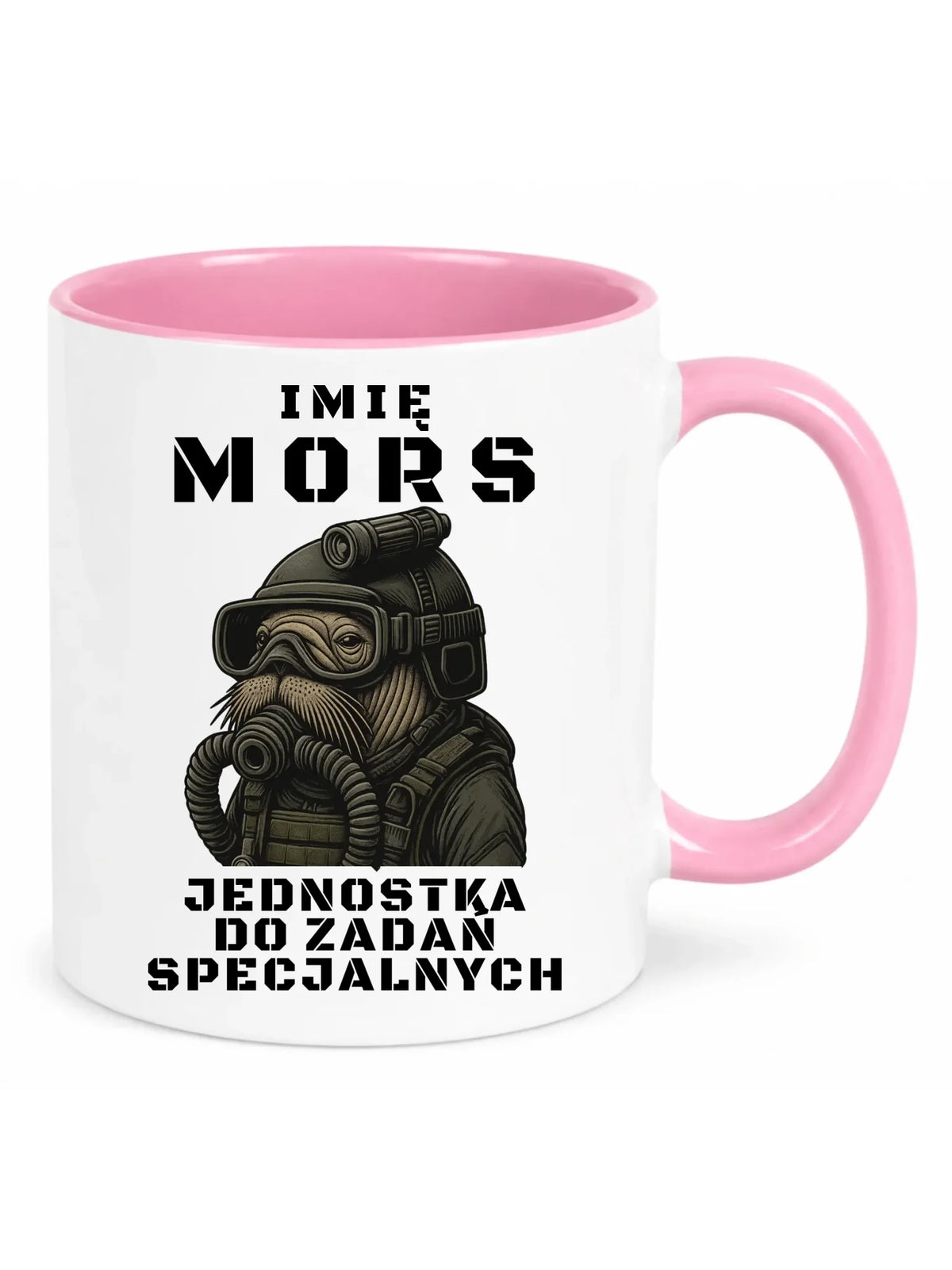 Kubek - prezent dla morsa - Mors do zadań specjalnych - personalizowany HM07