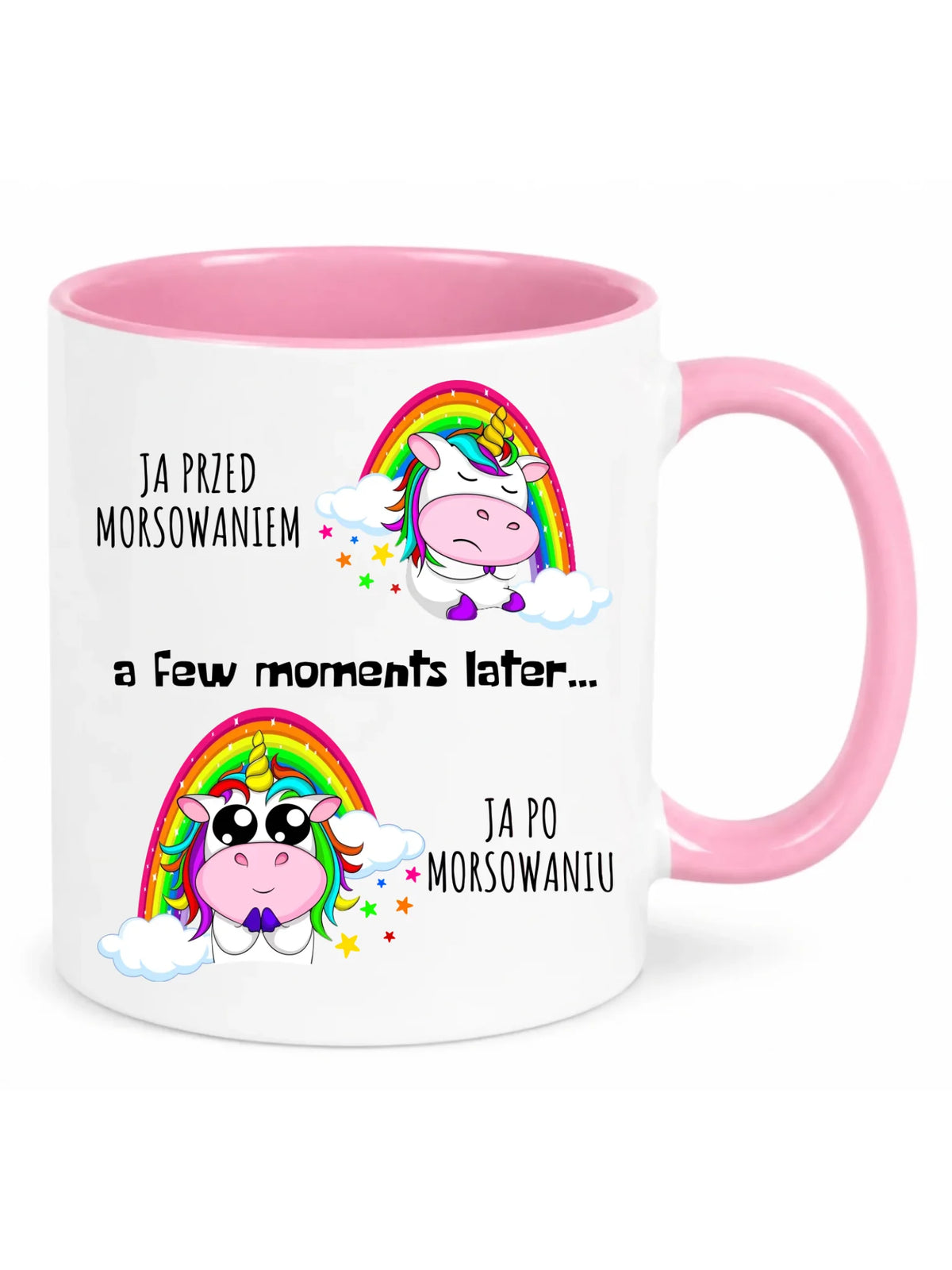 Kubek - prezent dla morsa - Jednorożec - Ja po morsowaniu HM11