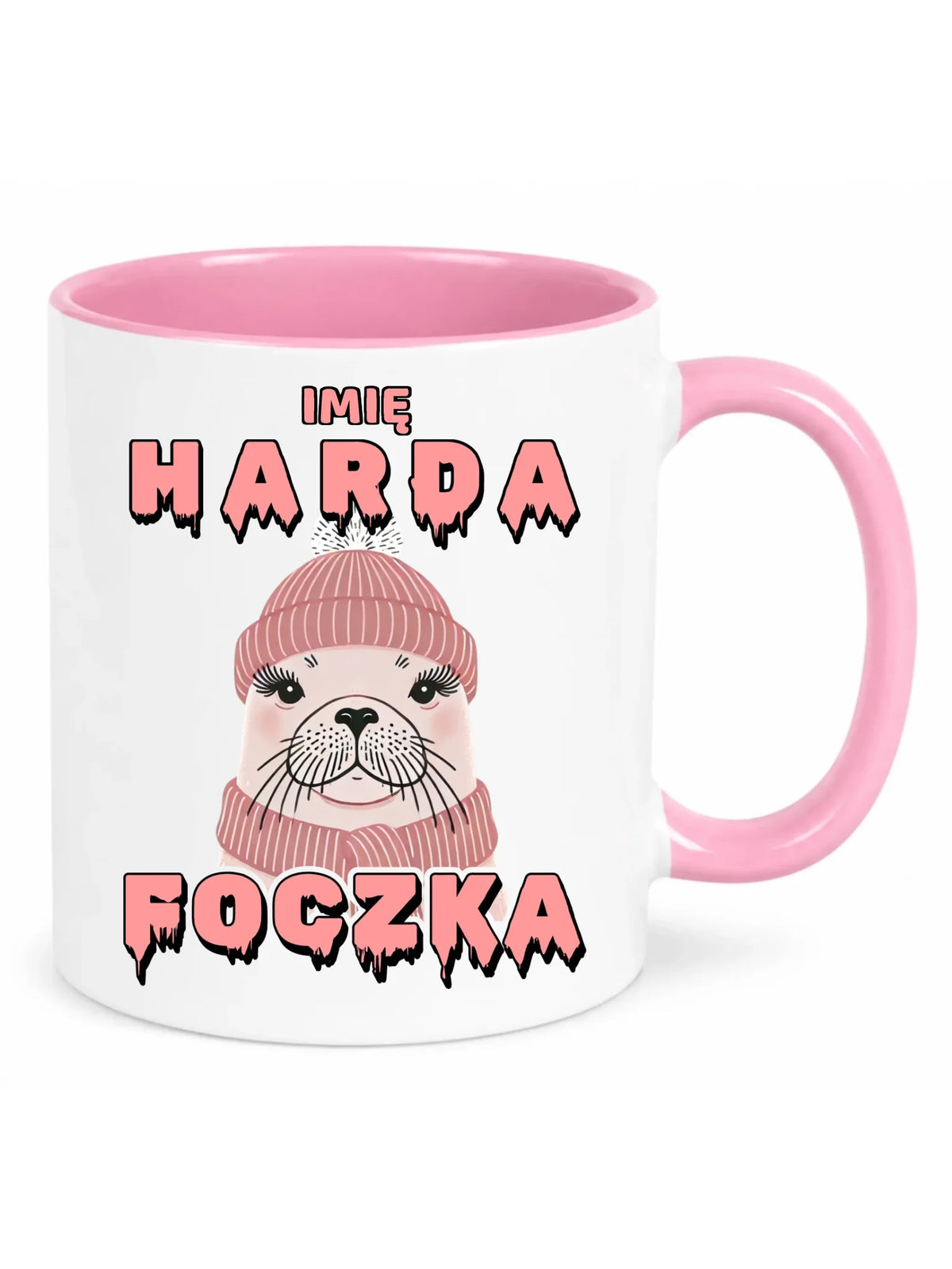 Kubek - prezent dla morsa - Harda foczka - personalizowany HM05