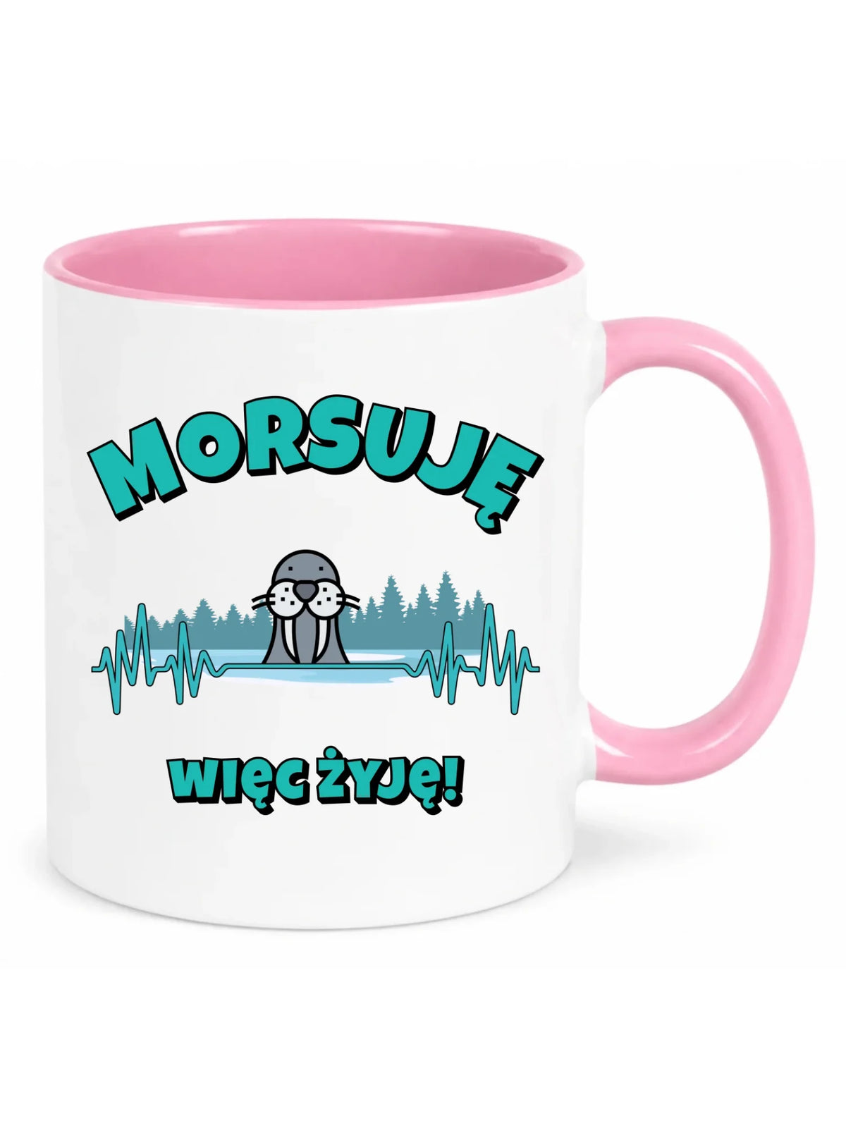 Kubek - prezent dla morsa - Morsuję więc żyję - Mors HM02