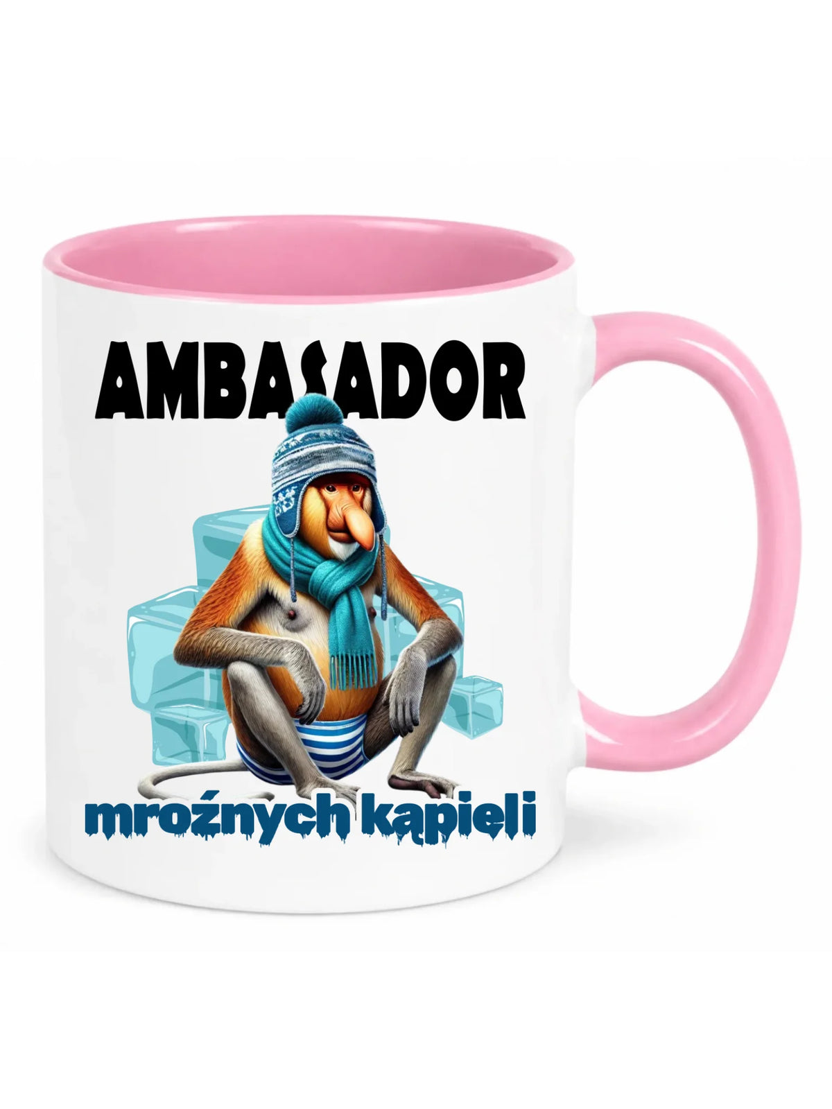 Kubek - prezent dla morsa - Janusz Nosacz Mors - Ambasador mroźnych kąpieli HM03