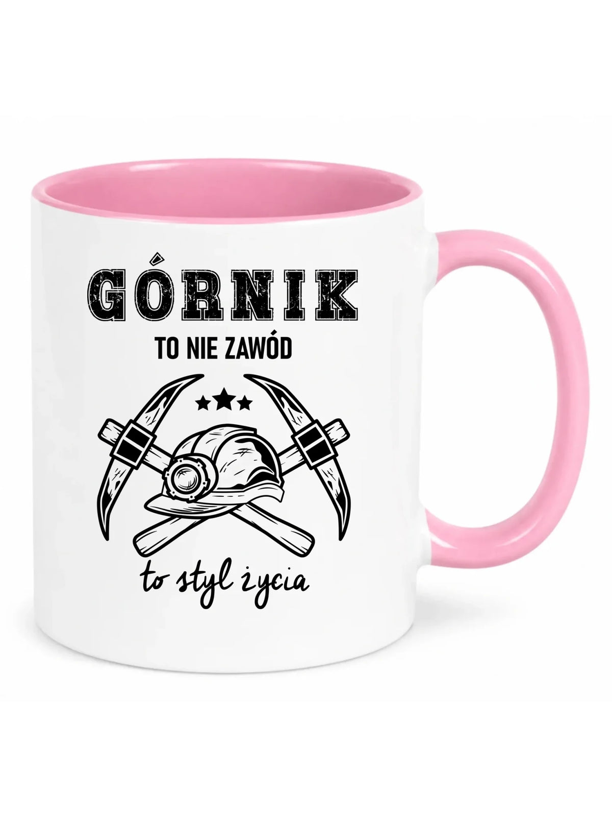 Kubek - prezent dla górnika - Górnik to nie zawód to styl życia G05