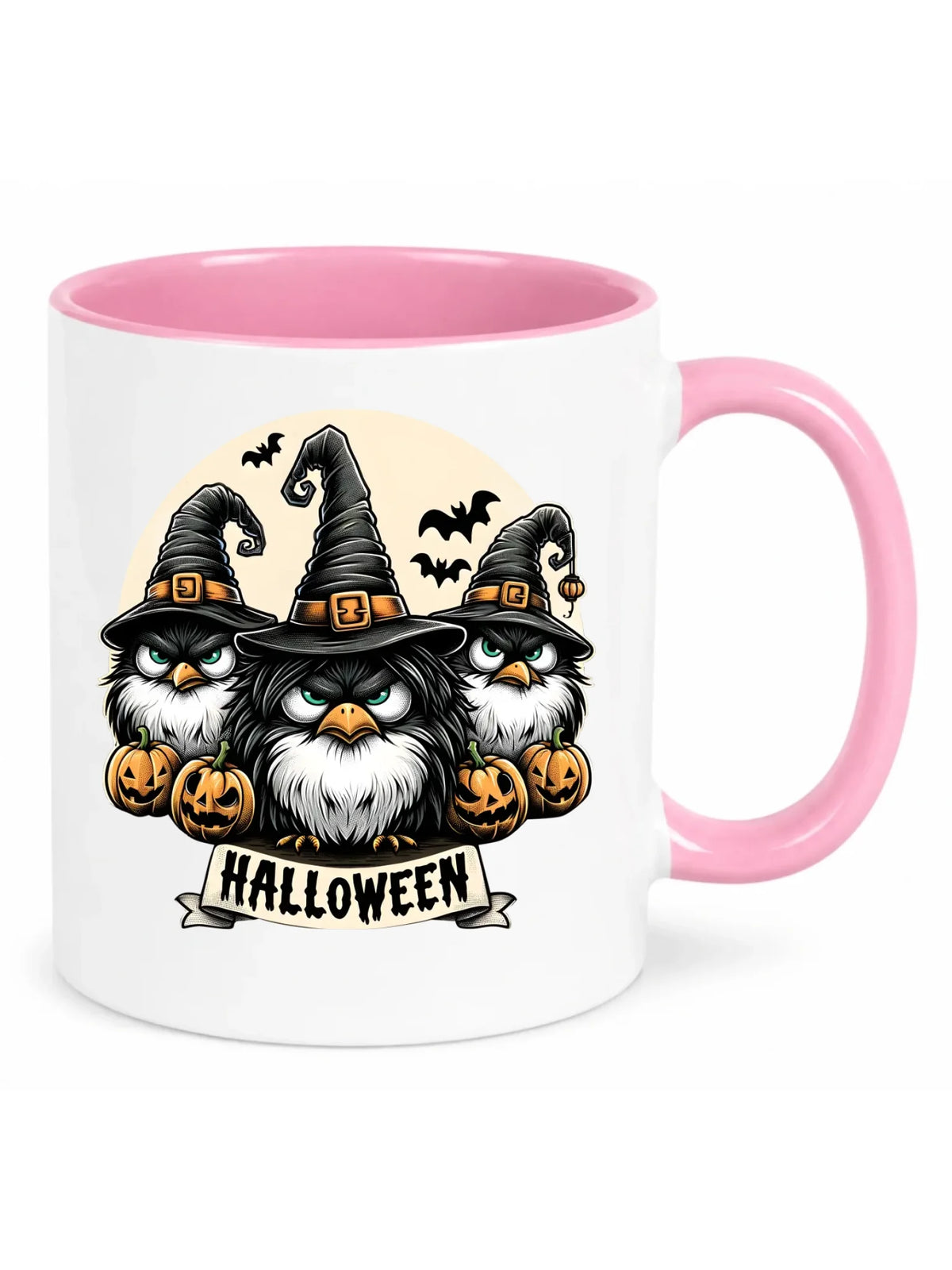 Kubek na Halloween - Upiorne sowy wiedźmy HL15