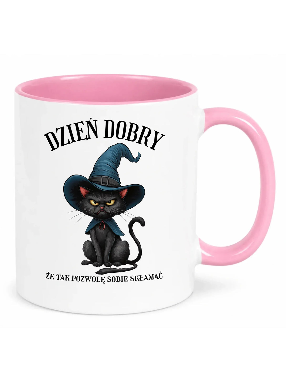 Kubek halloweenowy - Dzień dobry, że tak pozwolę sobie skłamać HL27