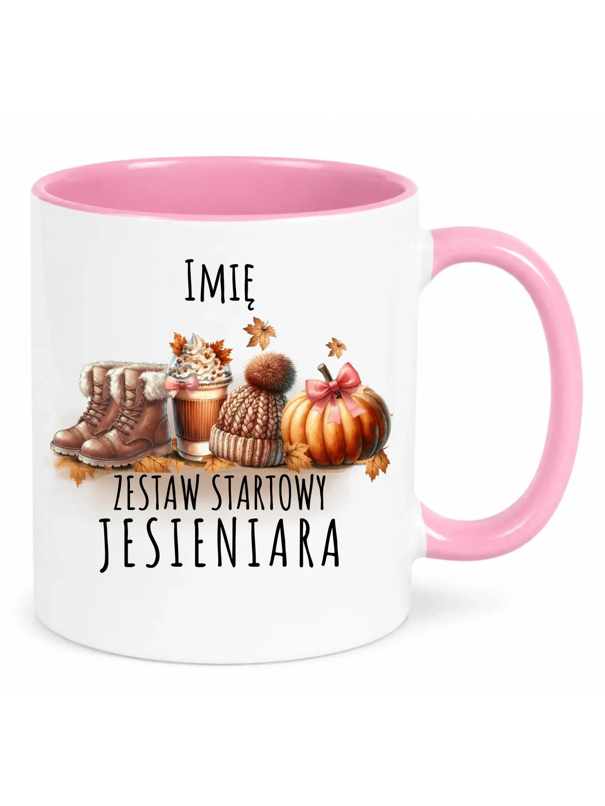 Kubek jesieniara – Zestaw startowy - personalizowany JS05