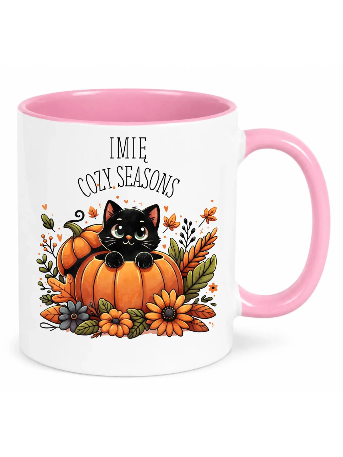Kubek jesieniara - Cozy Seasons - personalizowany JS01