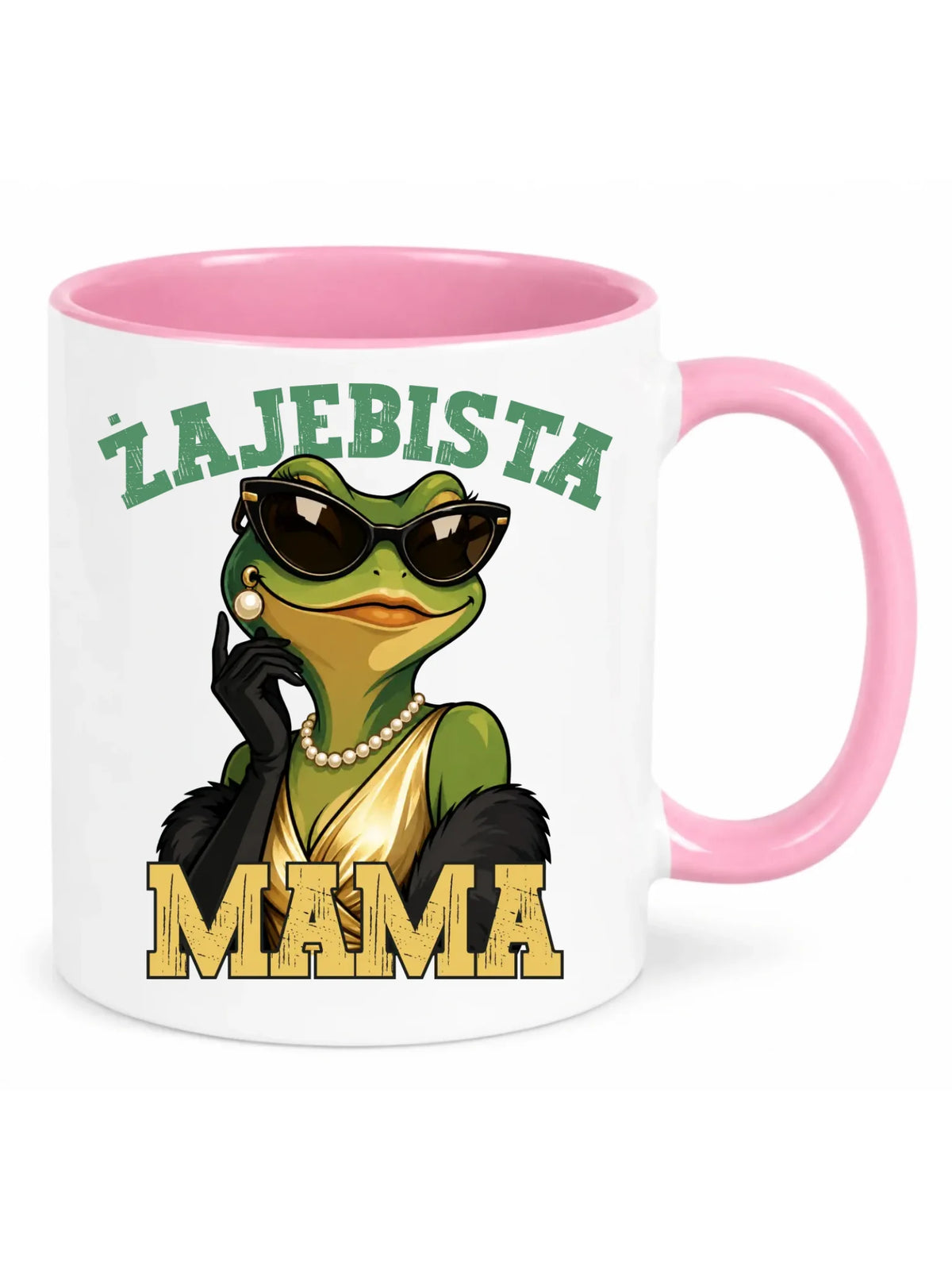 Kubek dla mamy - Żajebista Mama Glamour DM48