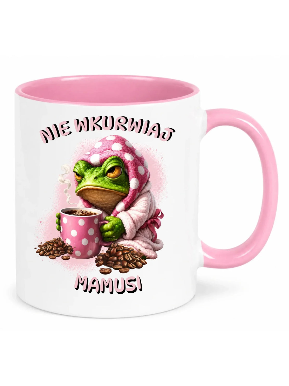 Kubek dla mamy - Nie wku*wiaj mamusi - bez cenzury DM49