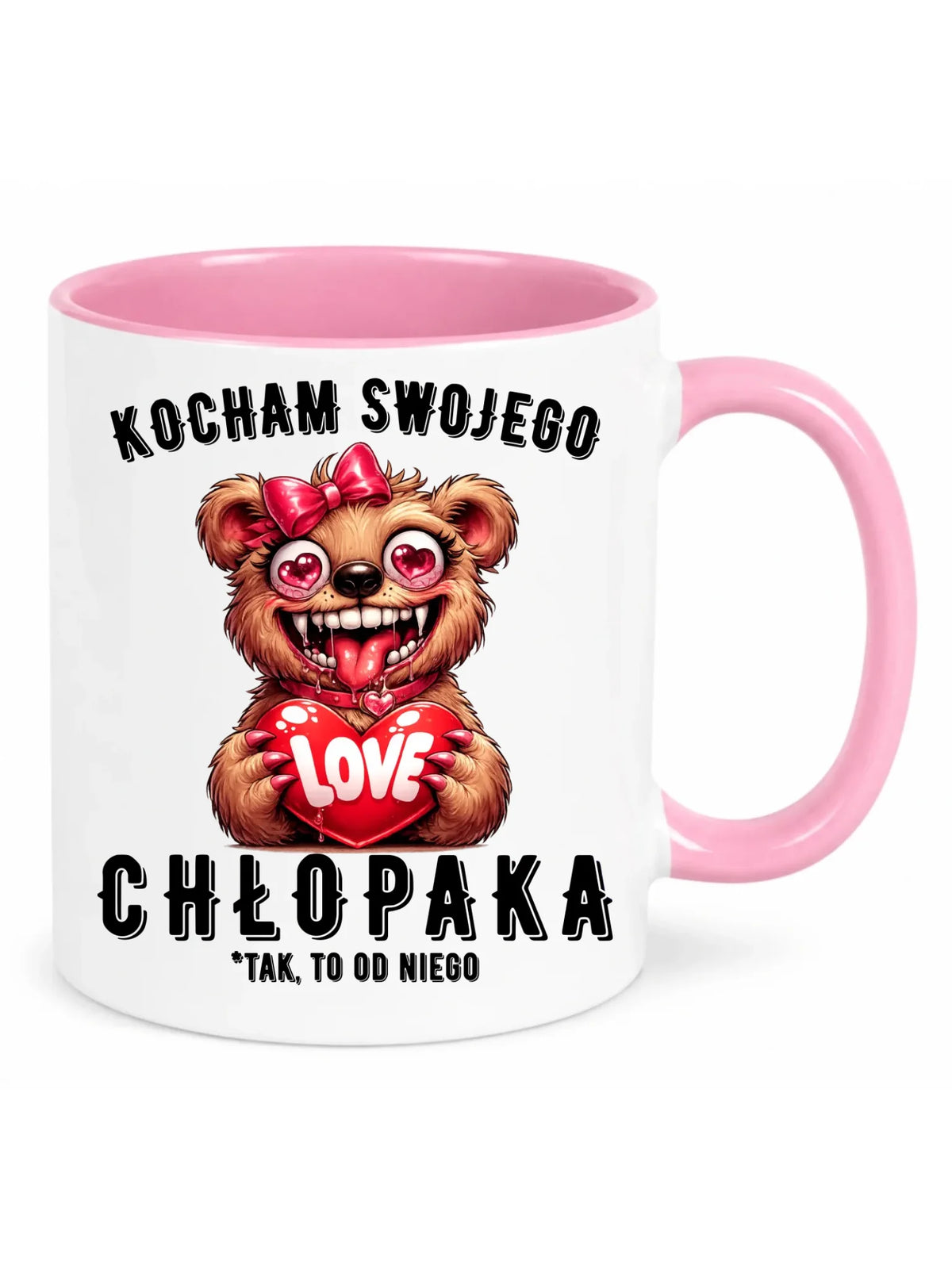 Kubek dla dziewczyny - Kocham swojego chłopaka W89