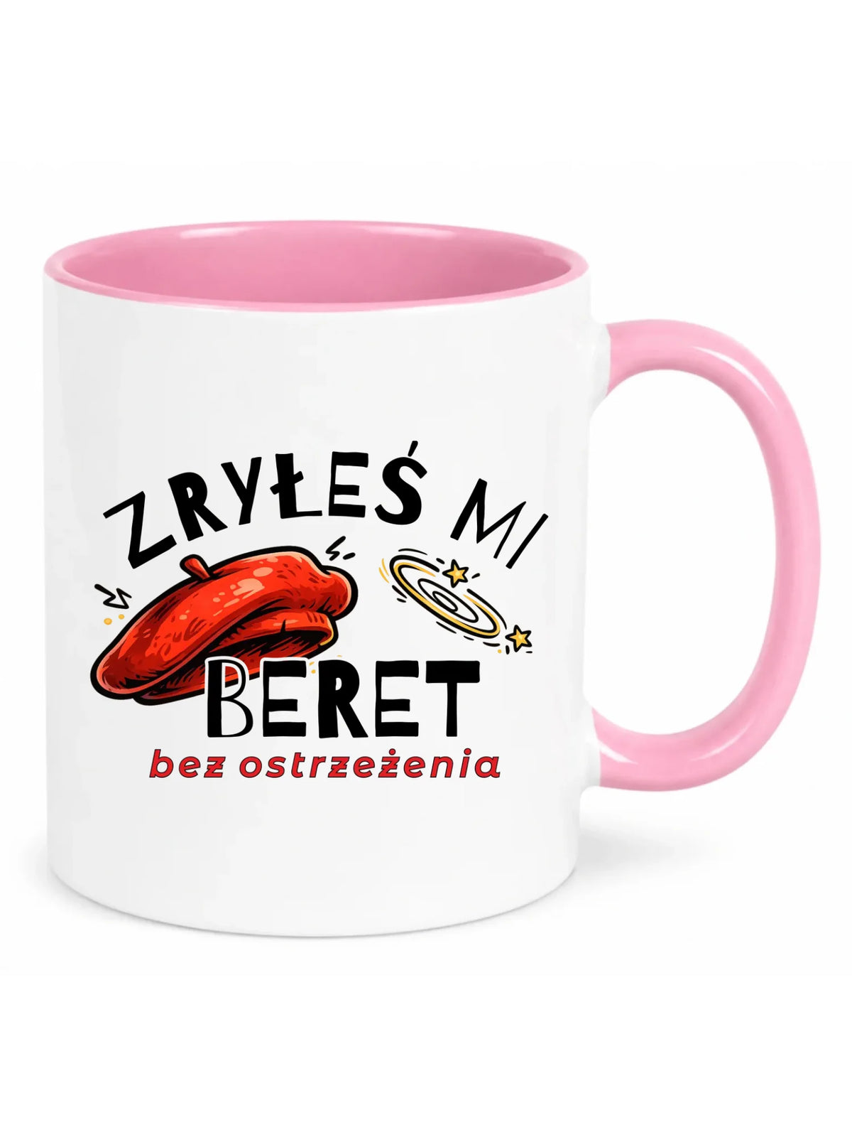Kubek dla faceta - Zryłeś mi beret DCH34