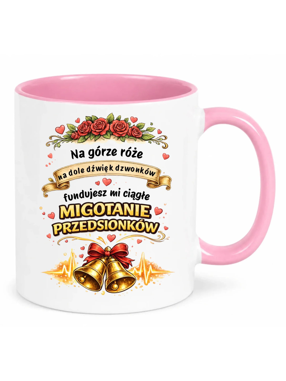 Kubek dla par - Fundujesz mi ciągłe migotanie przedsionków W71