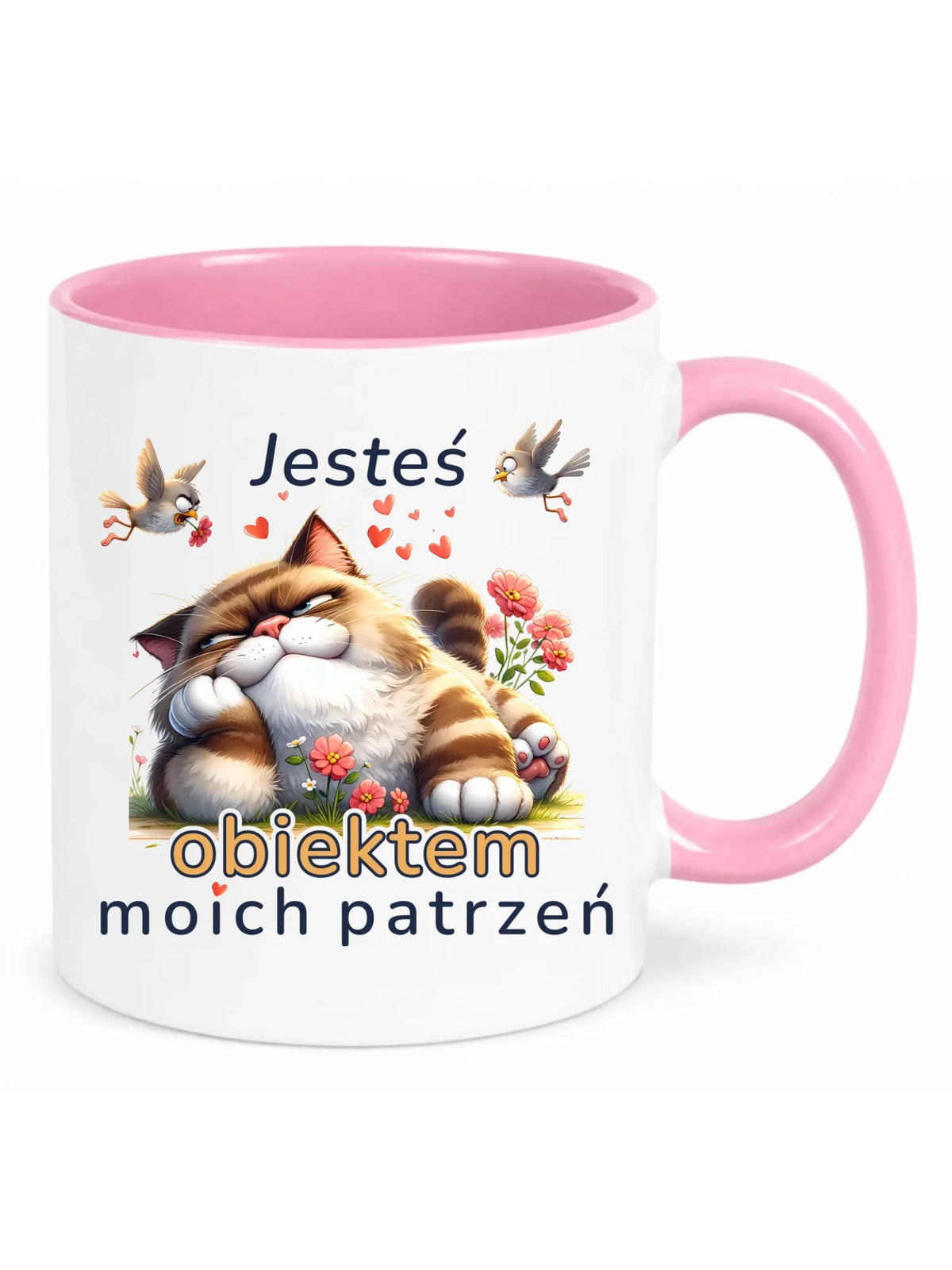 Kubek dla par - Jesteś obiektem moich patrzeń W68
