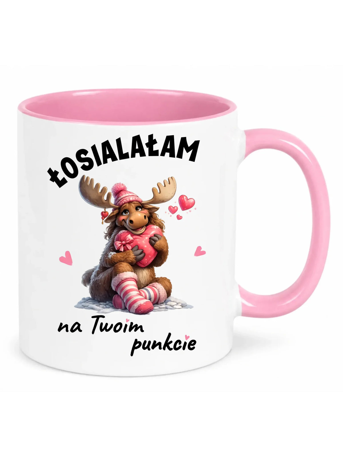 Kubek dla par - Łosialałam na Twoim punkcie W67