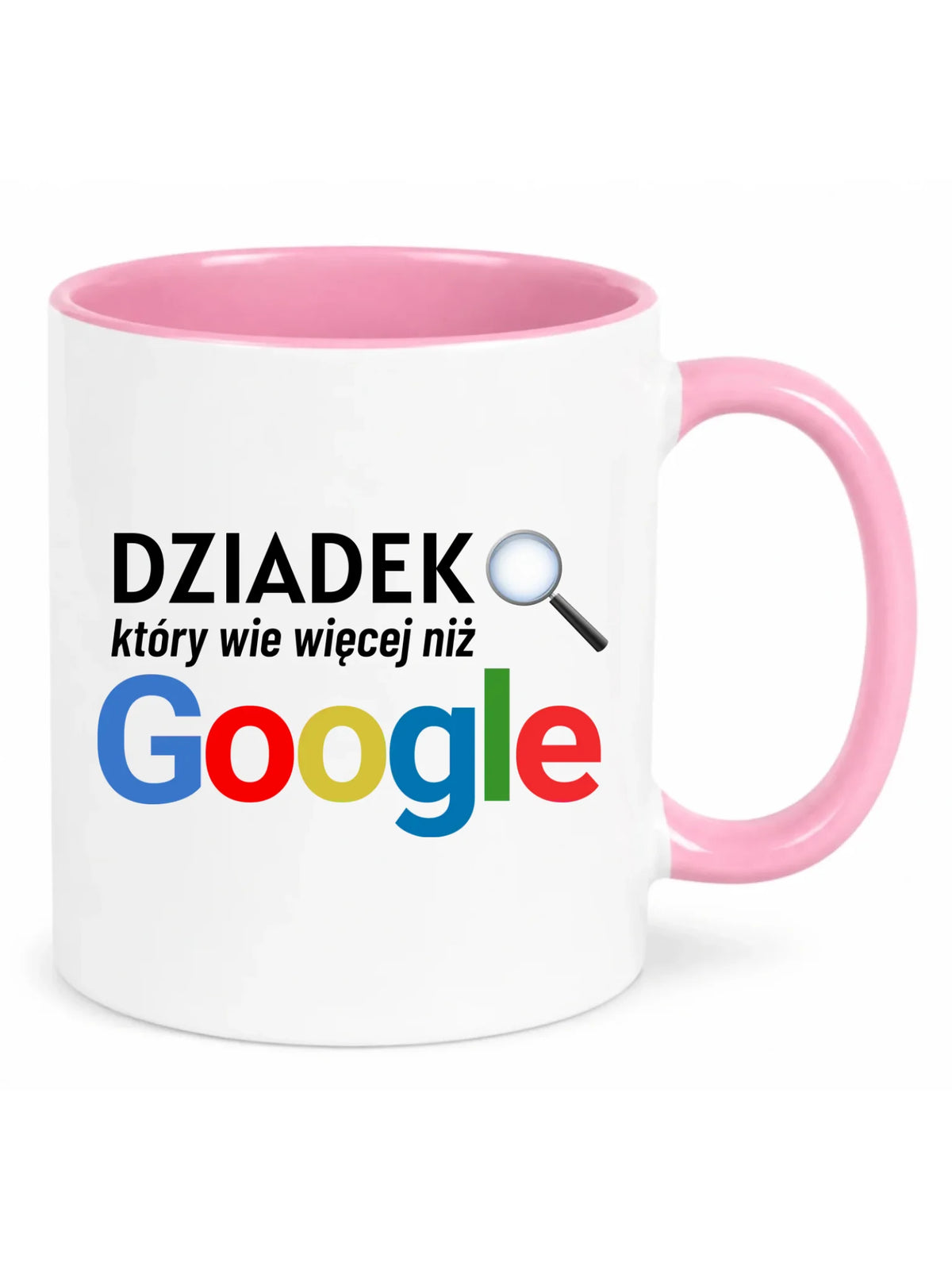 Kubek dla dziadka - Dziadek który wie więcej niż google D44