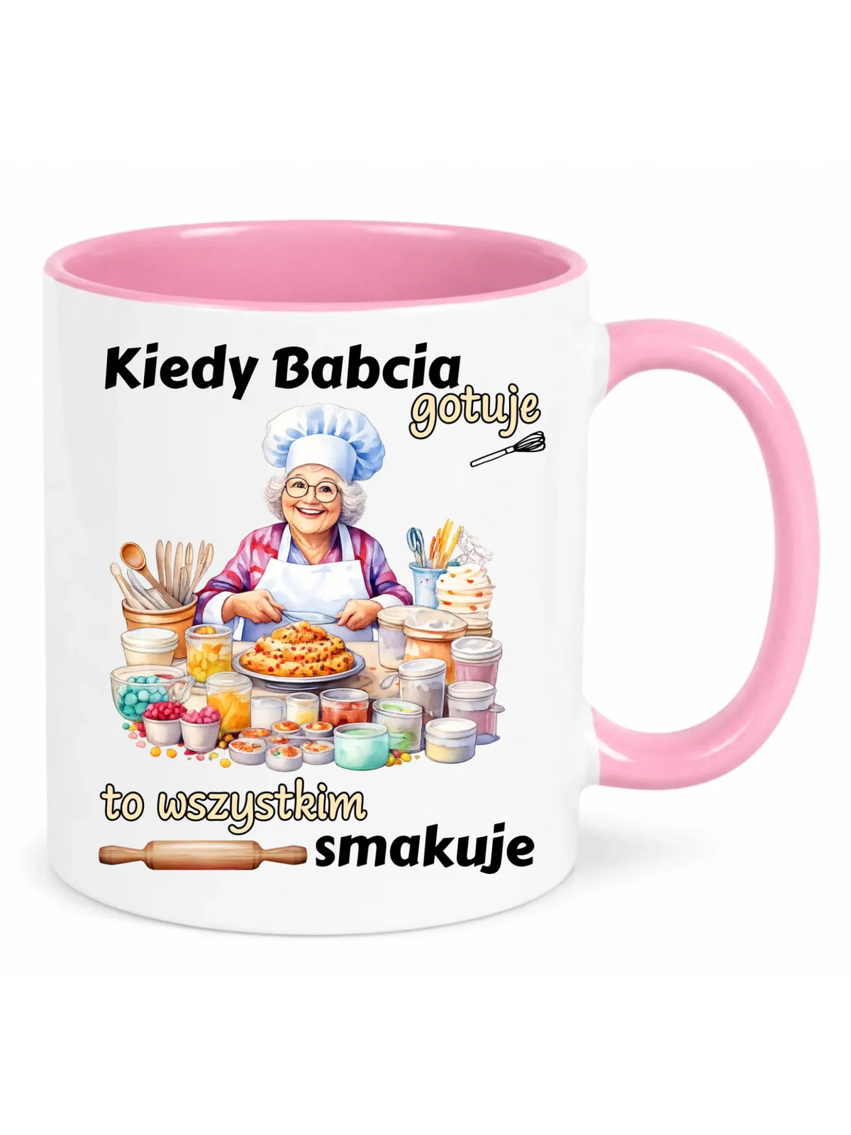 Kubek dla babci – Kiedy babcia gotuje to wszystkim smakuje B34