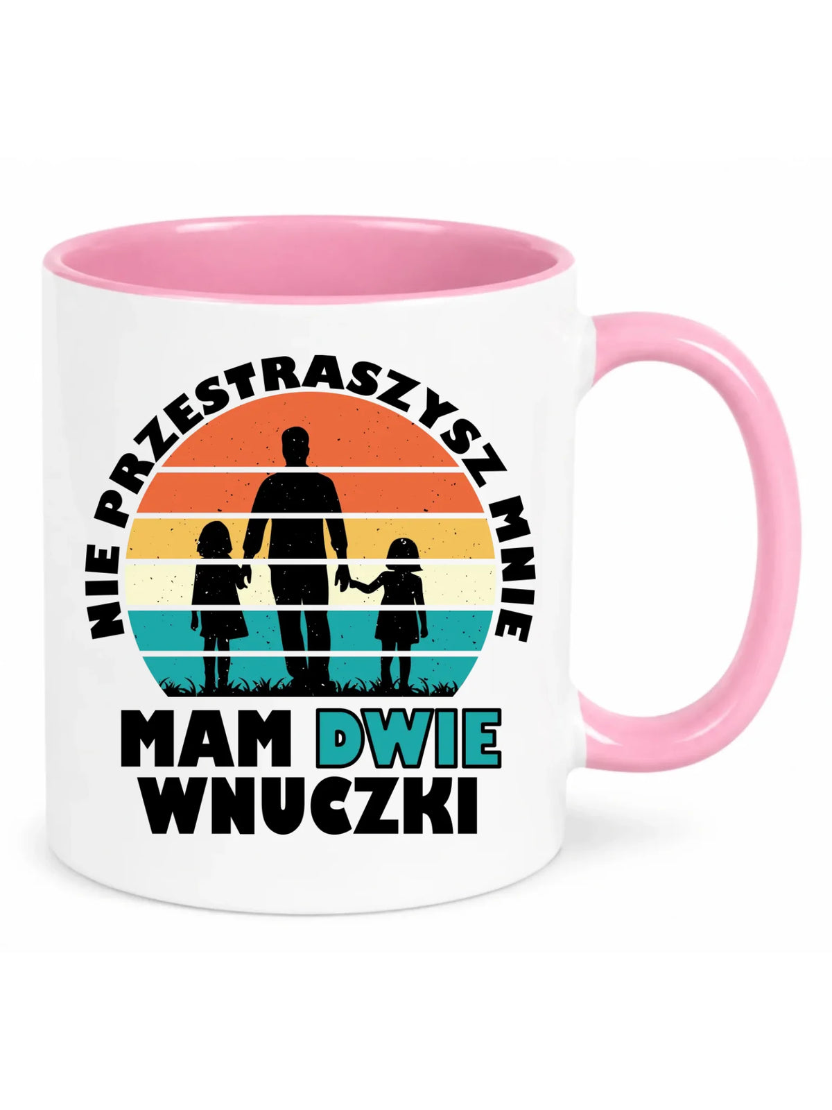 Kubek dla dziadka - Nie przestraszysz mnie mam dwie wnuczki D41
